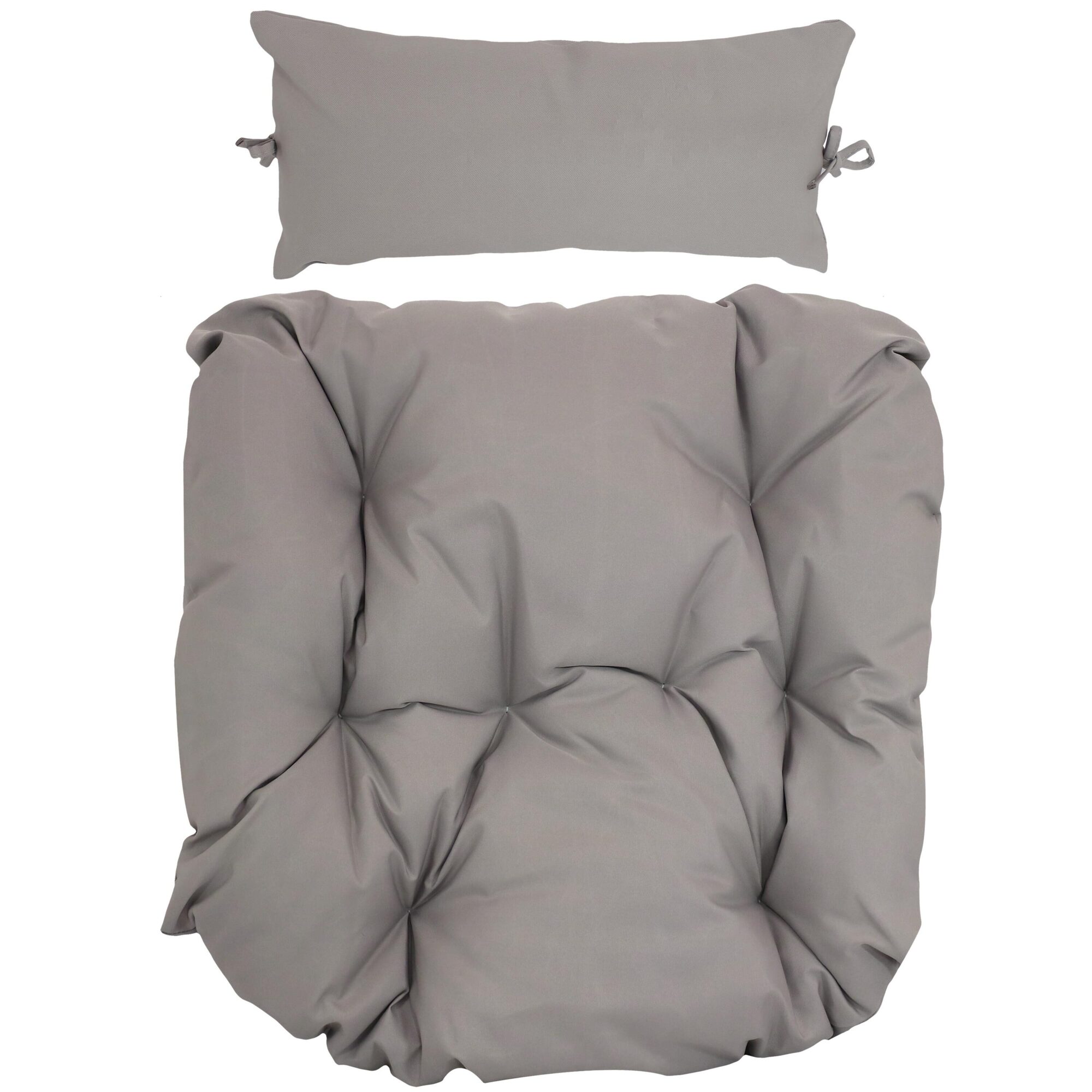 Egg chair online pillows