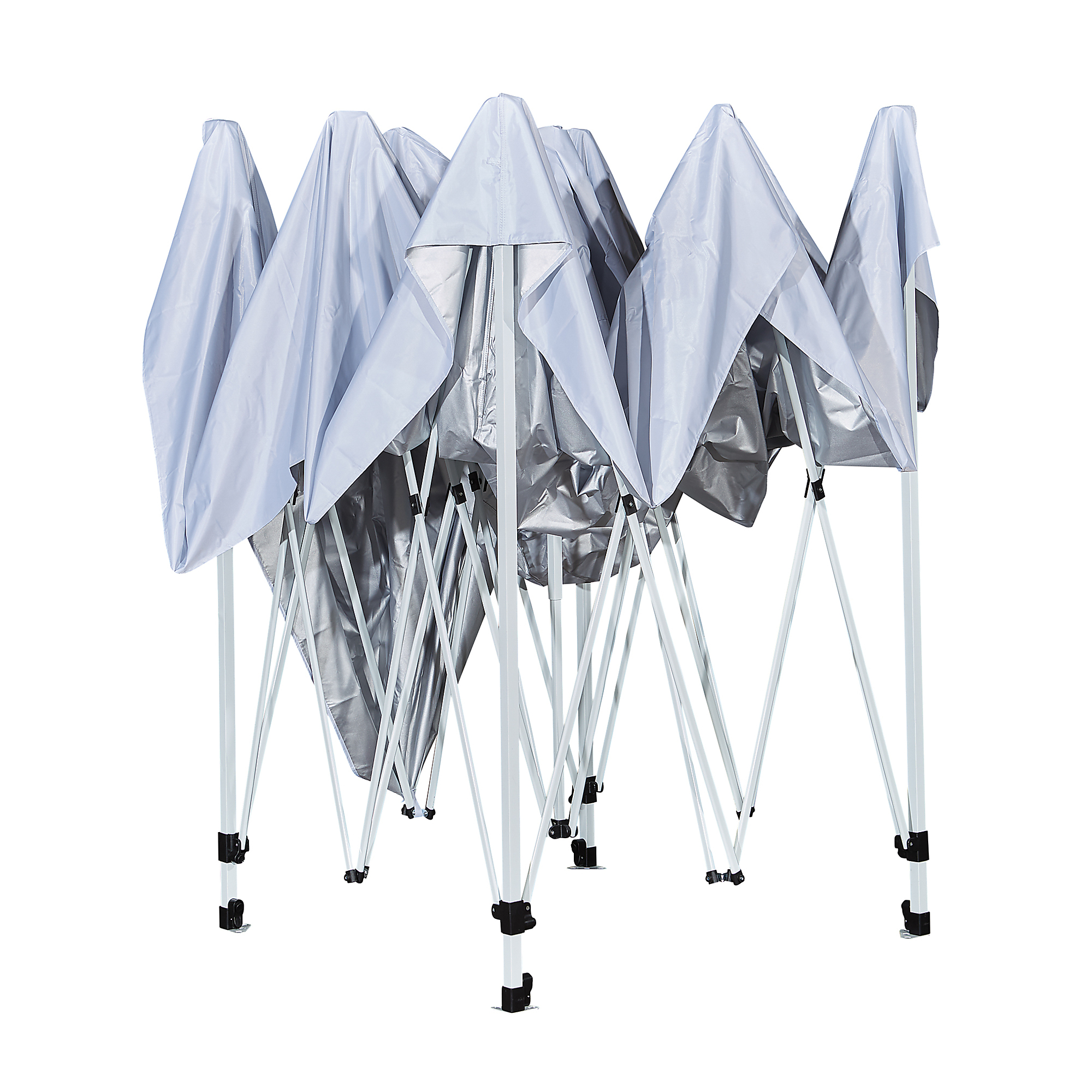 Strongway PopUp Canopy, 12ft. x 12ft., Straight Leg, White, Model