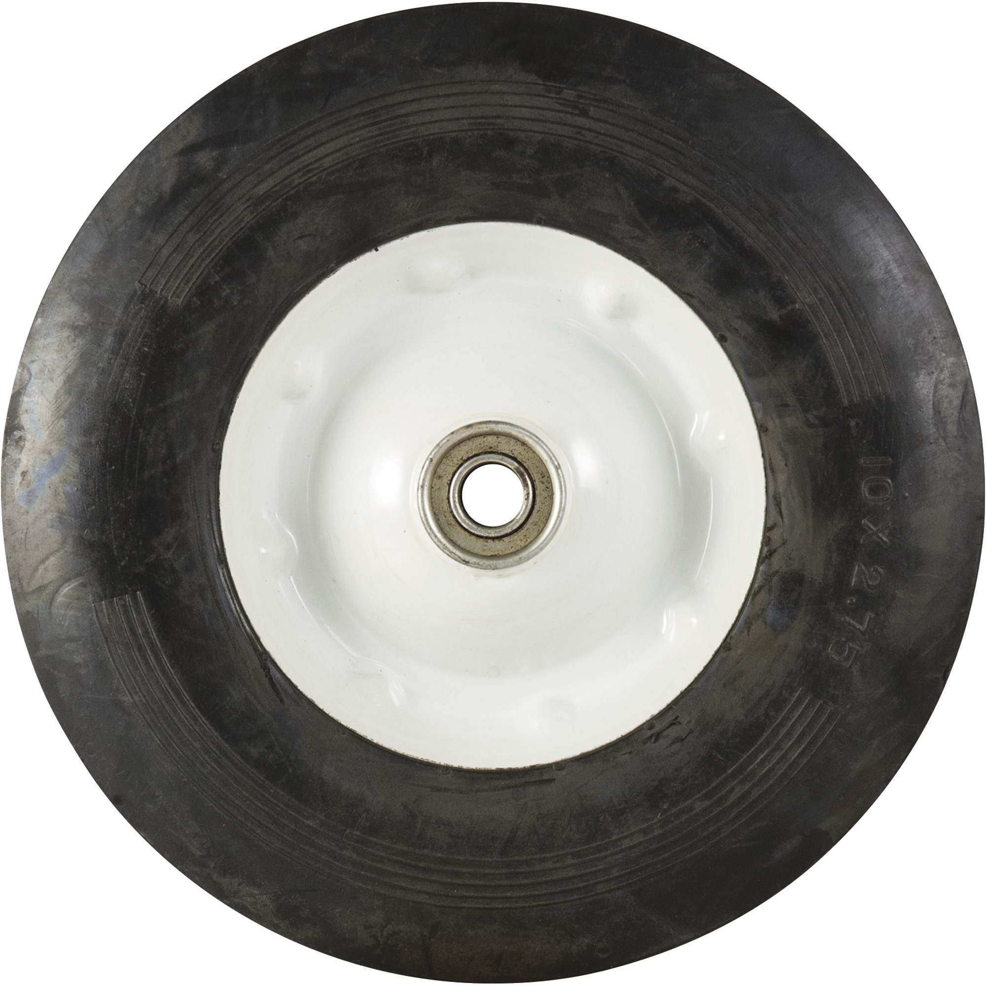 Marathon Tires FlatFree SemiPneumatic Tire, 5/8in. Bore, 10 x 2.75in