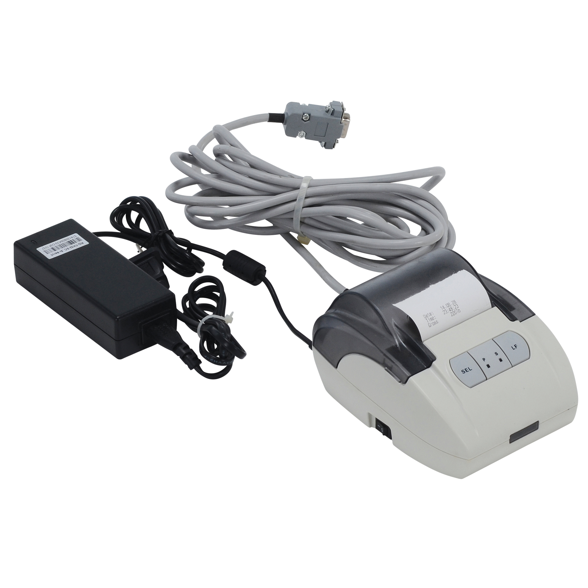Vestil Electronic Digital Printer Floor Scale - 11in. x 11in., Model# SCALE-S-CFT-PRINTER