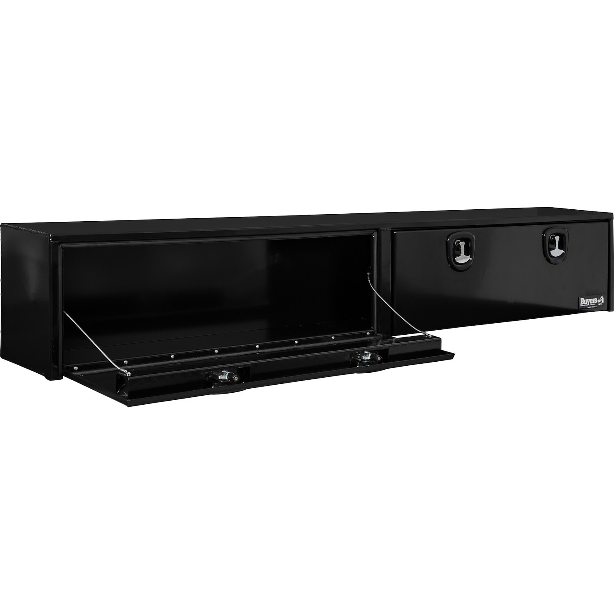 Buyers Products, 88in. Black Smooth Aluminum Topsider Truck