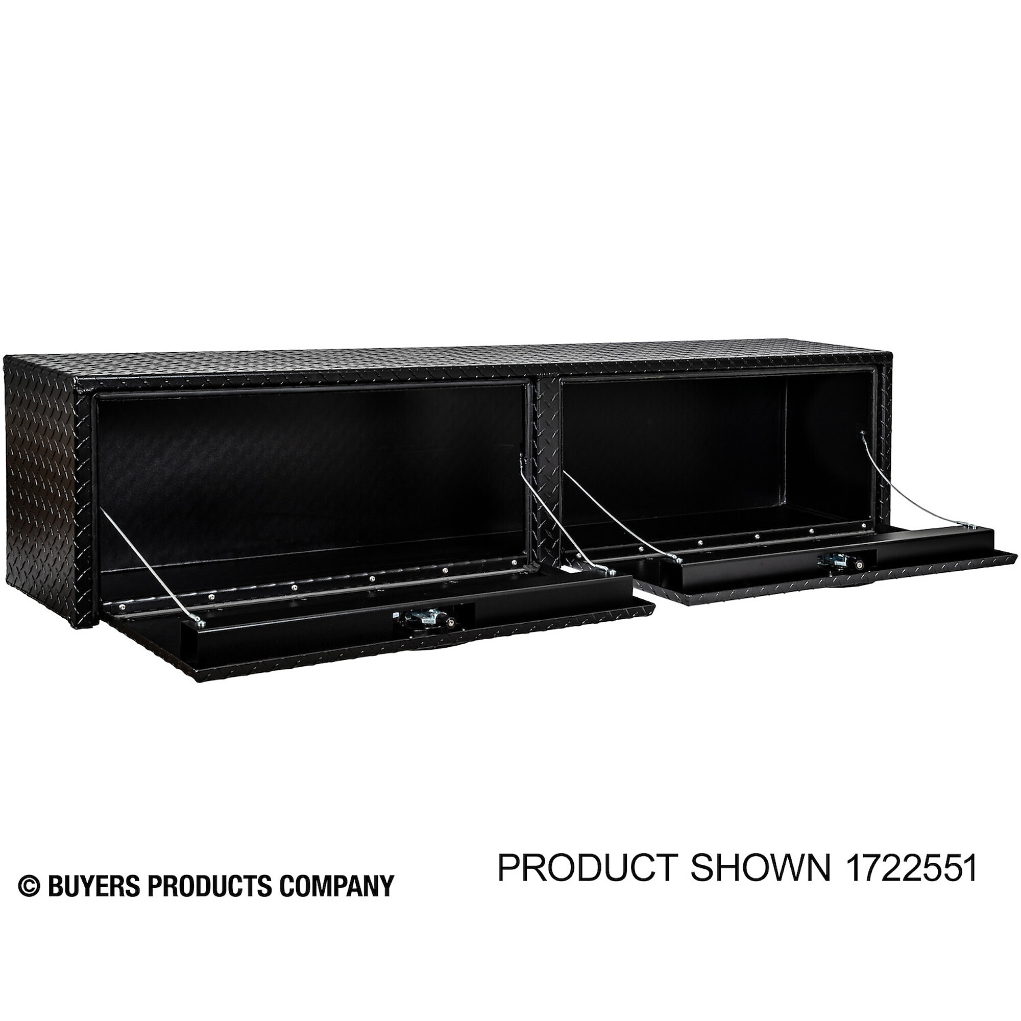 Buyers Products, 88x13x16 Contractor Topsider Truck Bed Tool Job ...