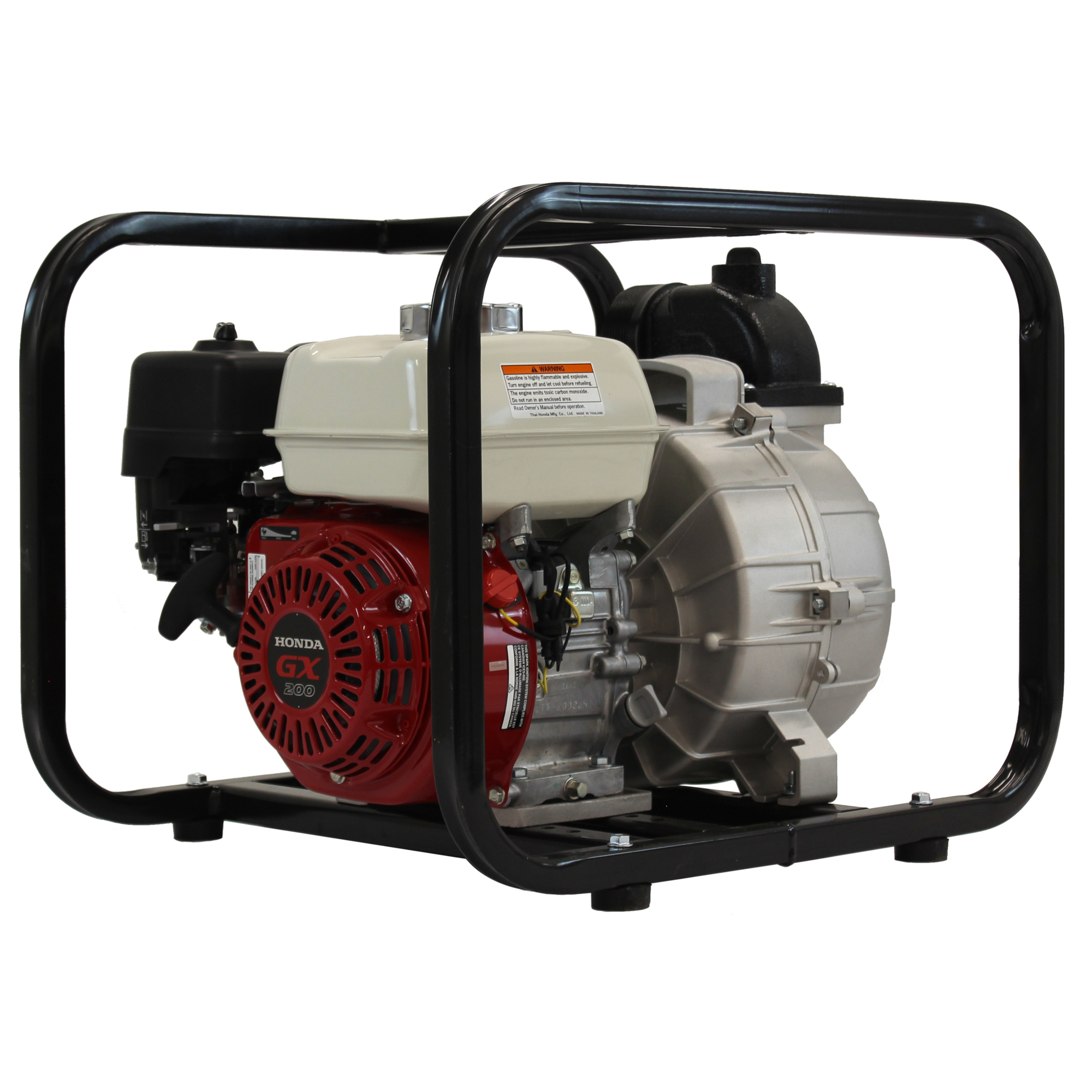 Brave, 3in. Trash Water Pump, Max. Flow 290 GPH, Engine Displacement ...