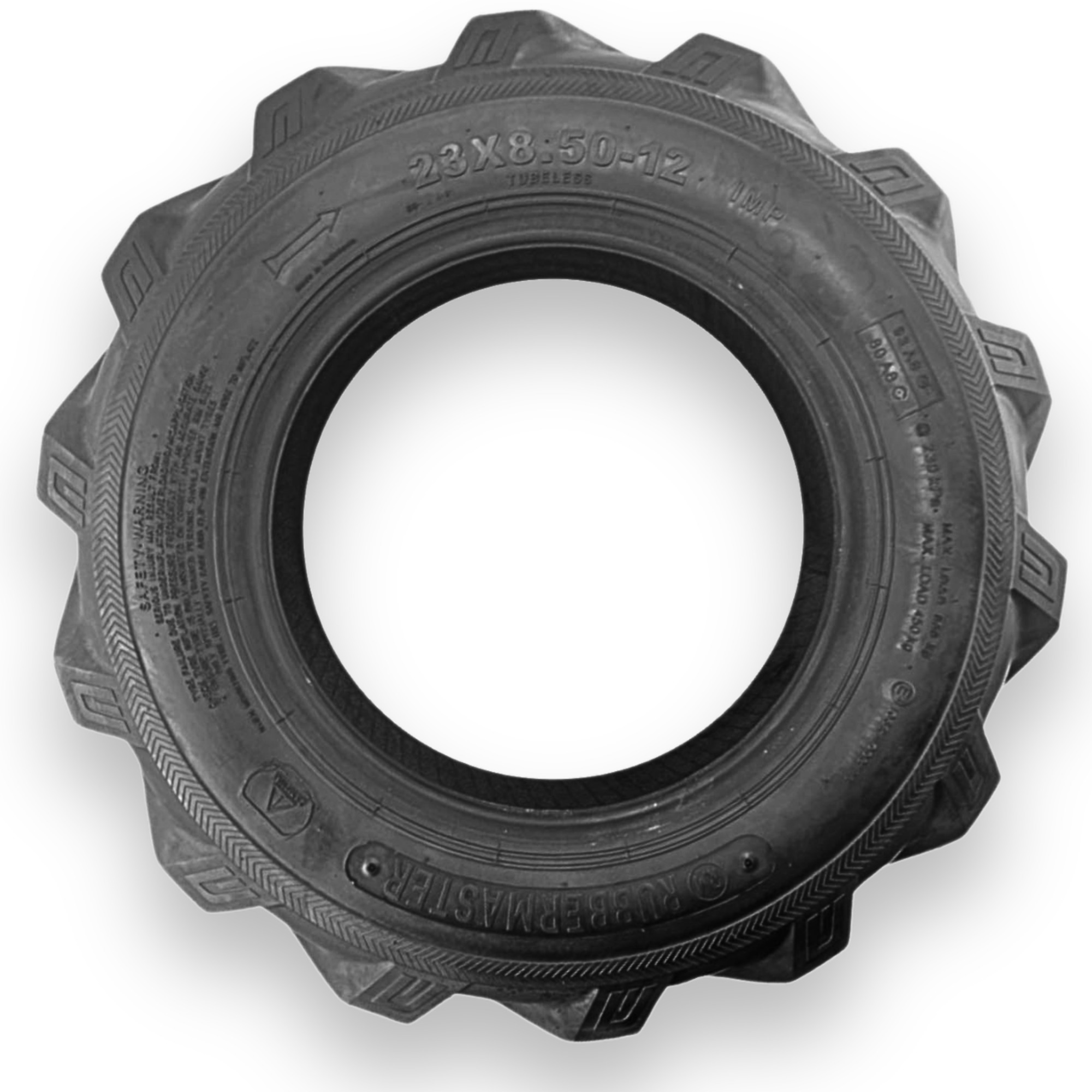 RubberMaster, 23x8.50-12 6P TL AG (Tire Only), Model# 550010