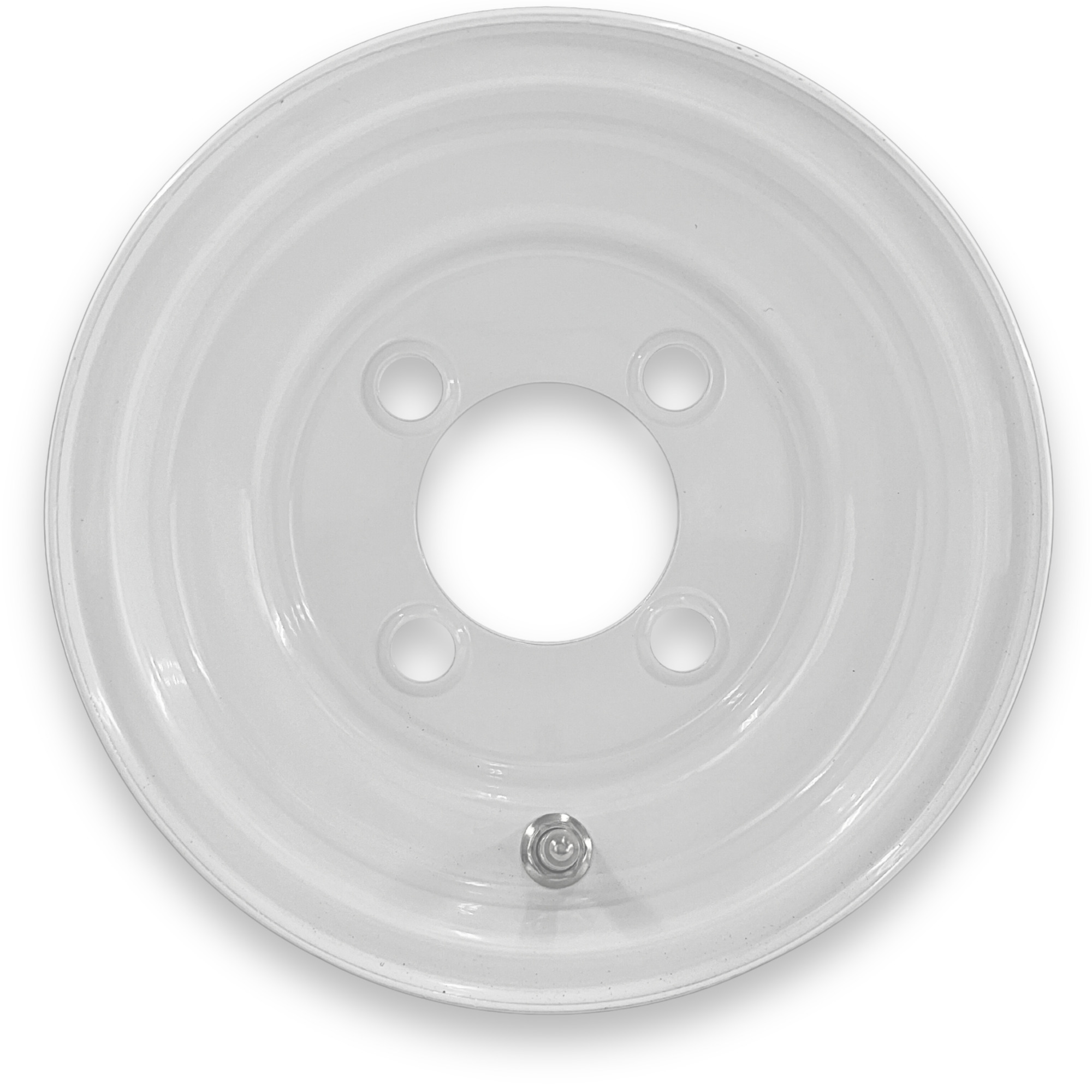 RubberMaster Tire and Rim Assembly - 8in. x 3.75in., SteelMaster Steel Rim, 1075 lb. Capacity, Model# 600400