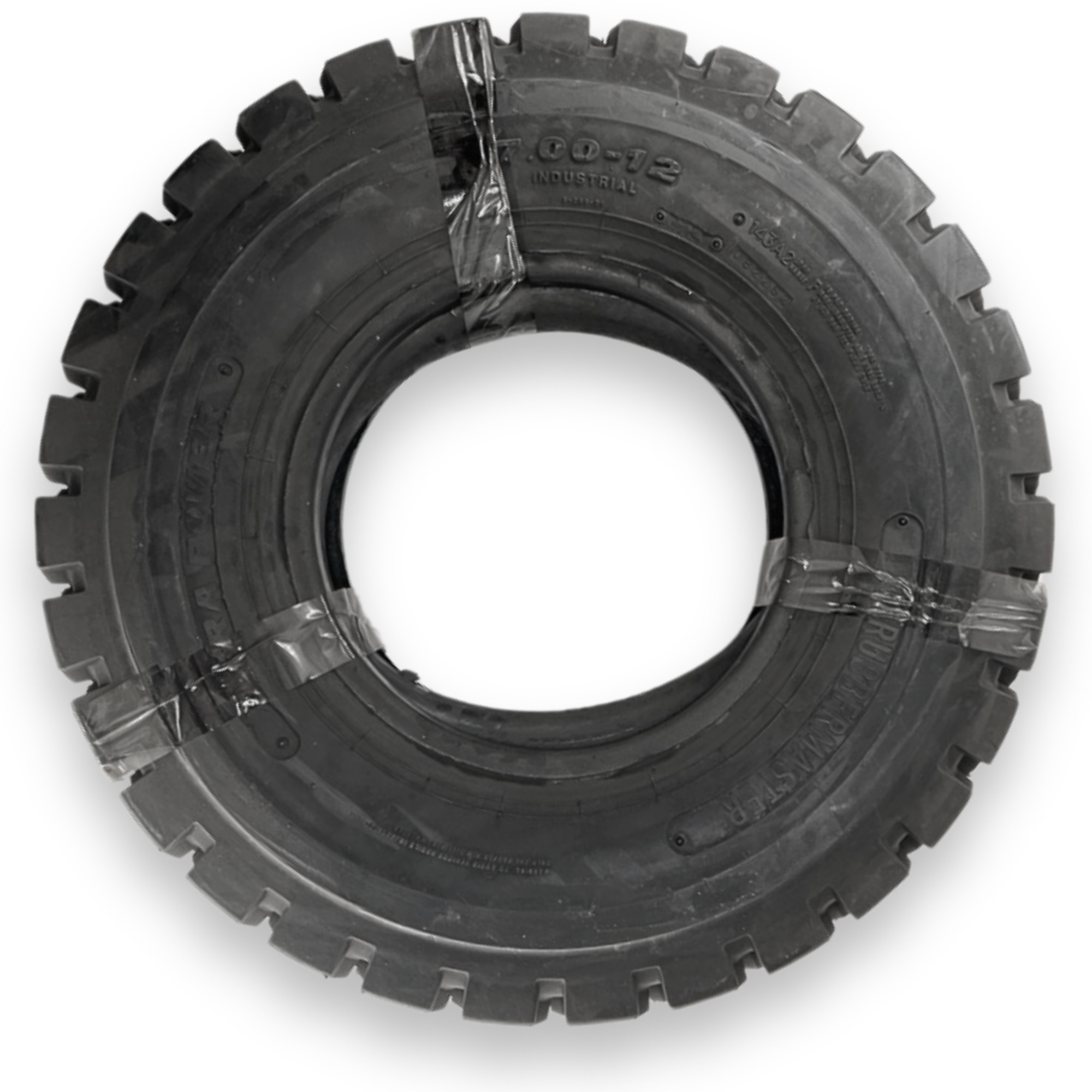 RubberMaster, 7.00-12 12P TT W/FLAP (Tire Only), Model# 579622