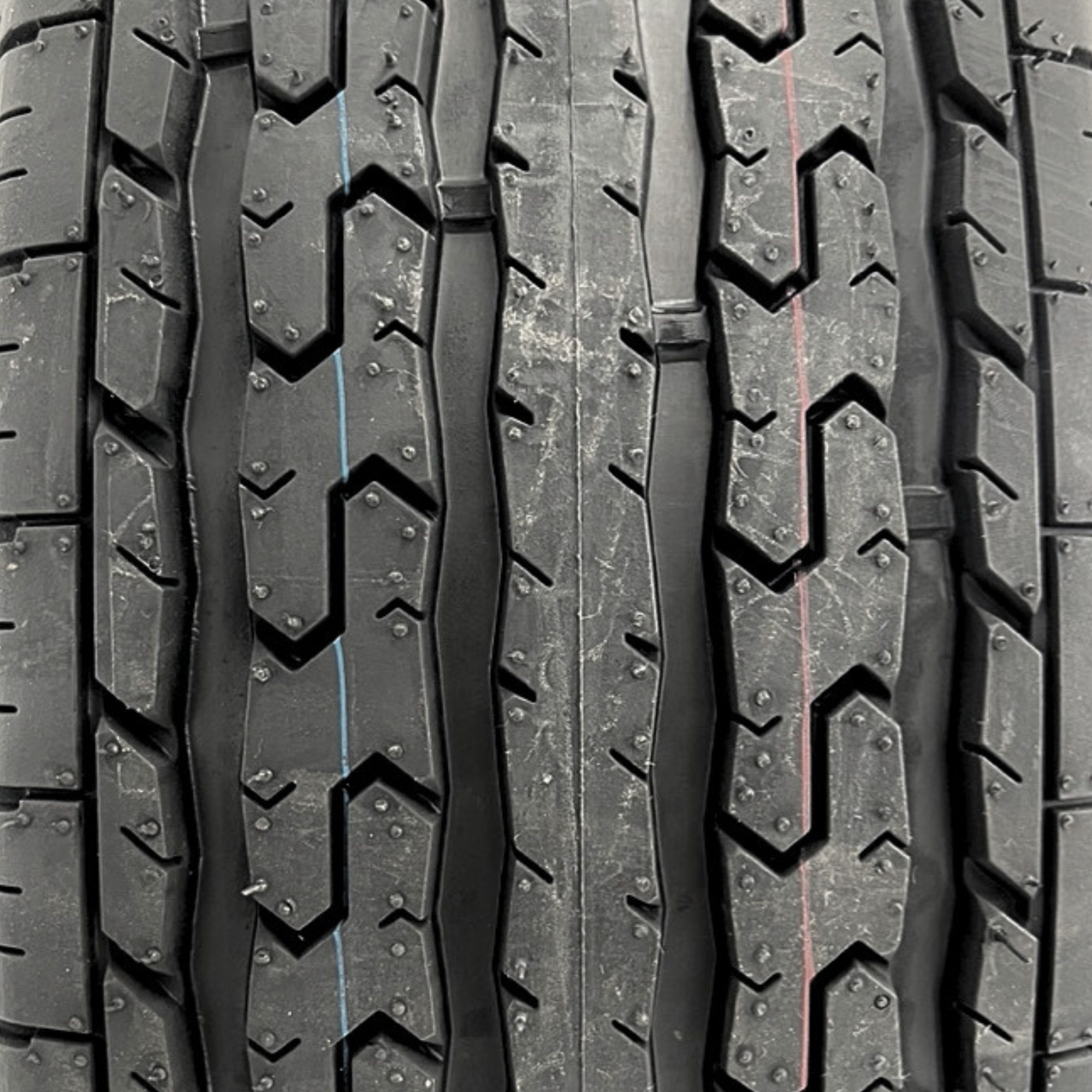 RubberMaster Tire - ST185/80R13, 6 Ply, Dual Steel Belts
