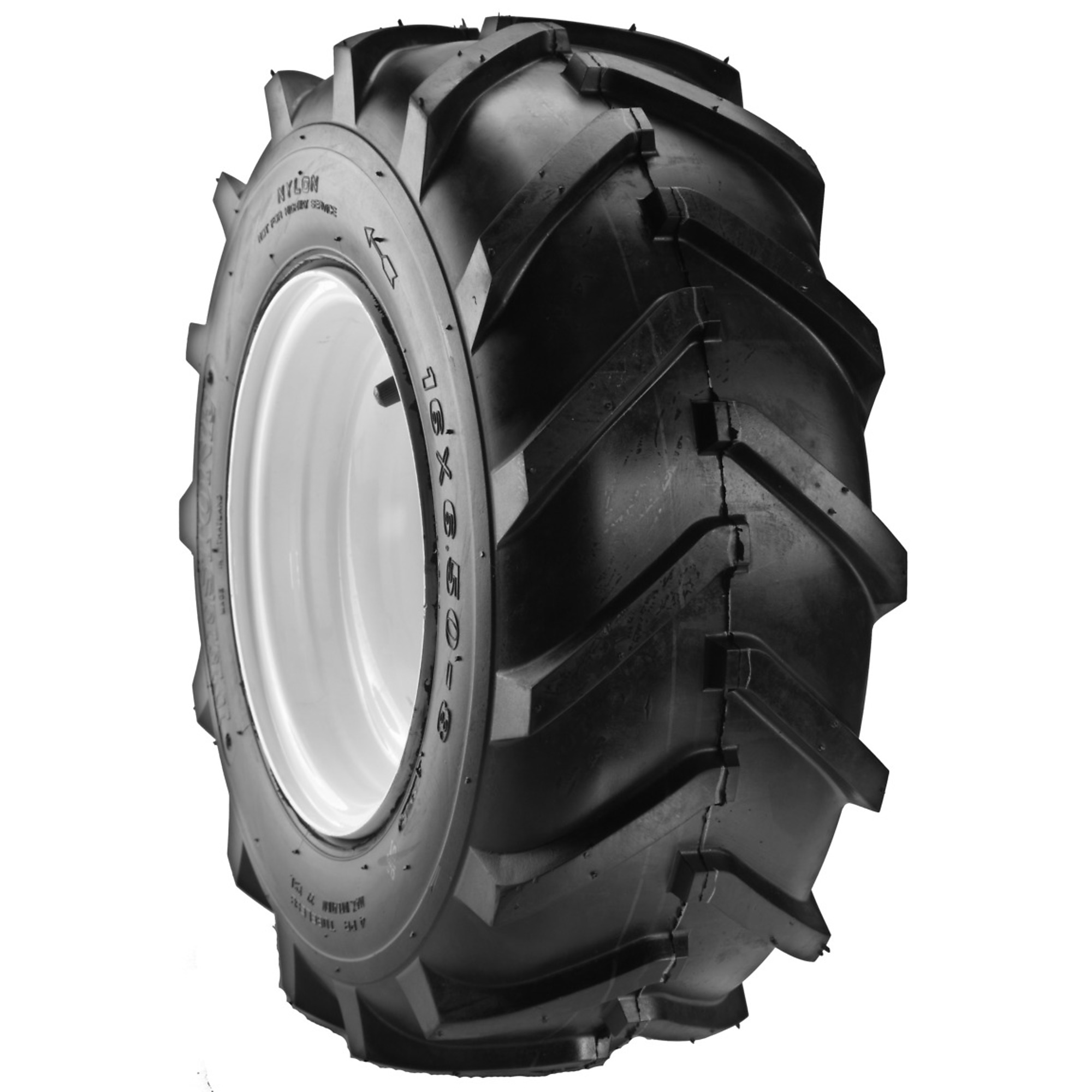 RubberMaster, 4.80/4.00-8 4P TL AG (Tire Only), Tire Size 4.80