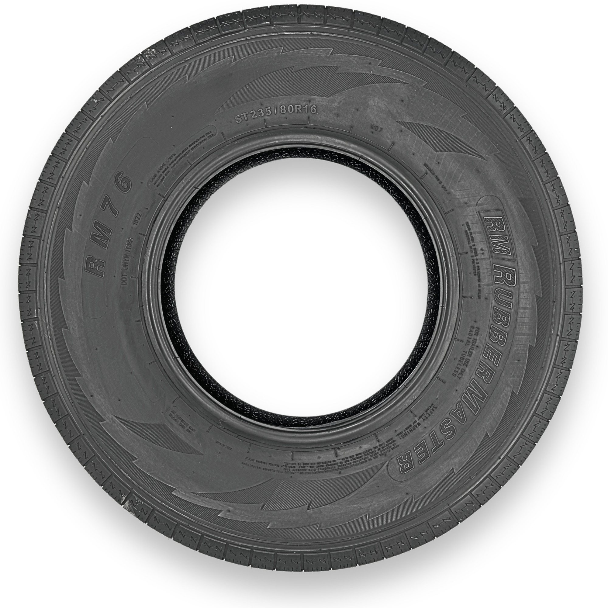 RubberMaster ST235/80R16 Tire - 10 Ply, Dual Steel Belts, Model# 470240