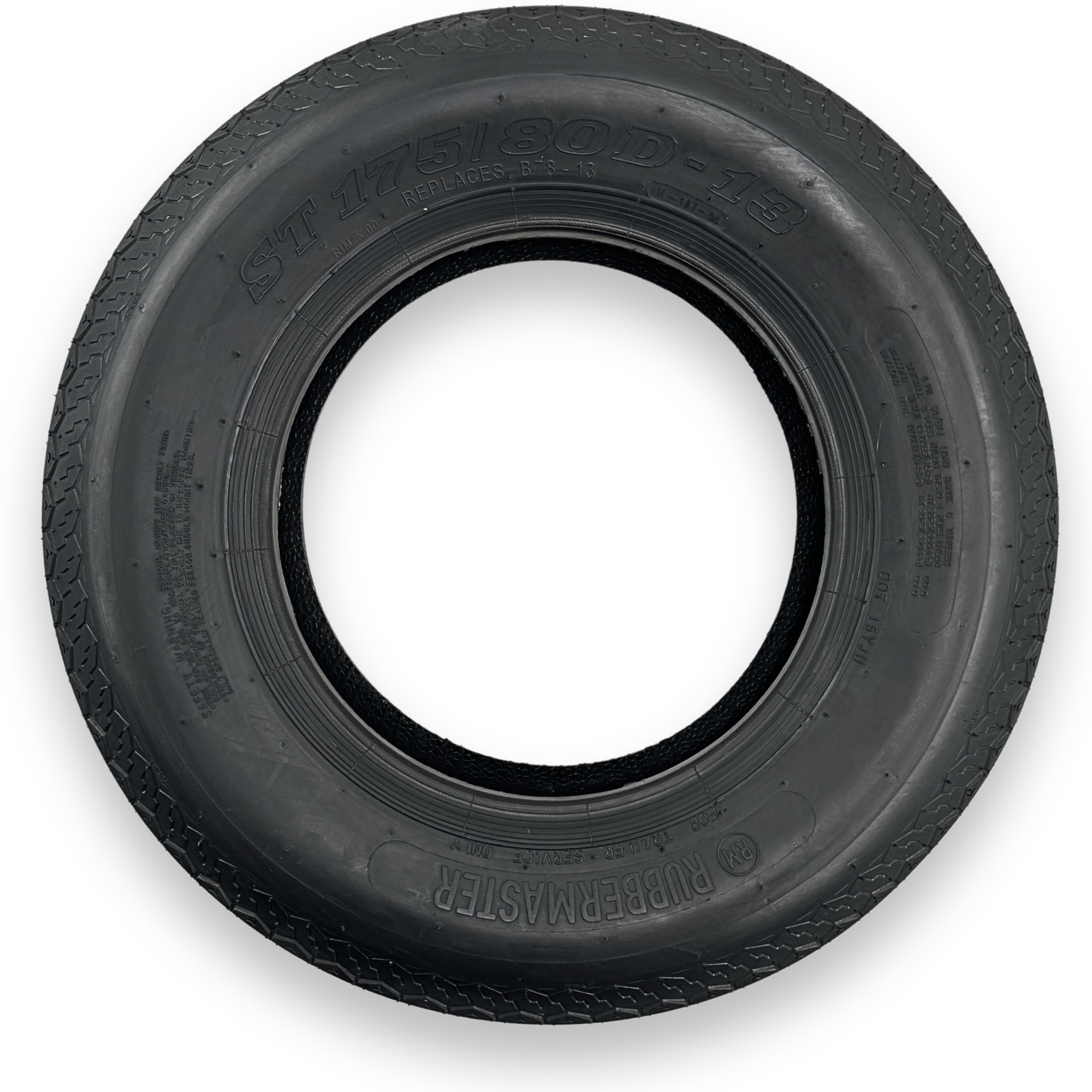 RubberMaster, B78-13 6P TL (ST175/80D13) (Tire Only), Model# 489202 ...