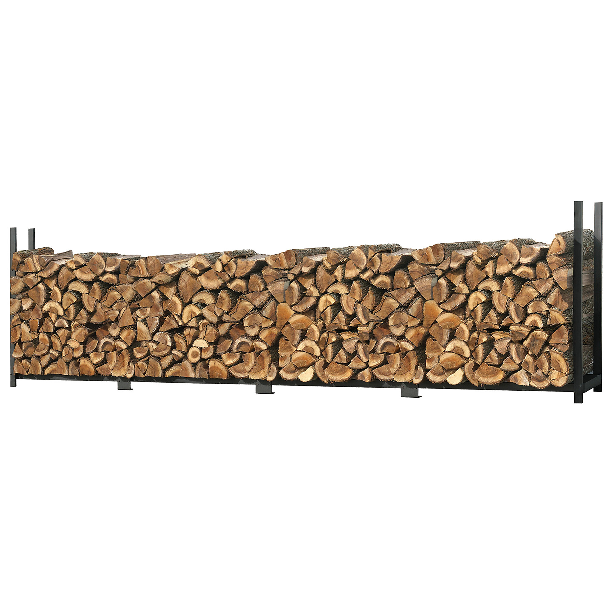 ShelterLogic, Ultra Duty Firewood Rack, Length 16.5 ft, Material Steel, Model# 90469