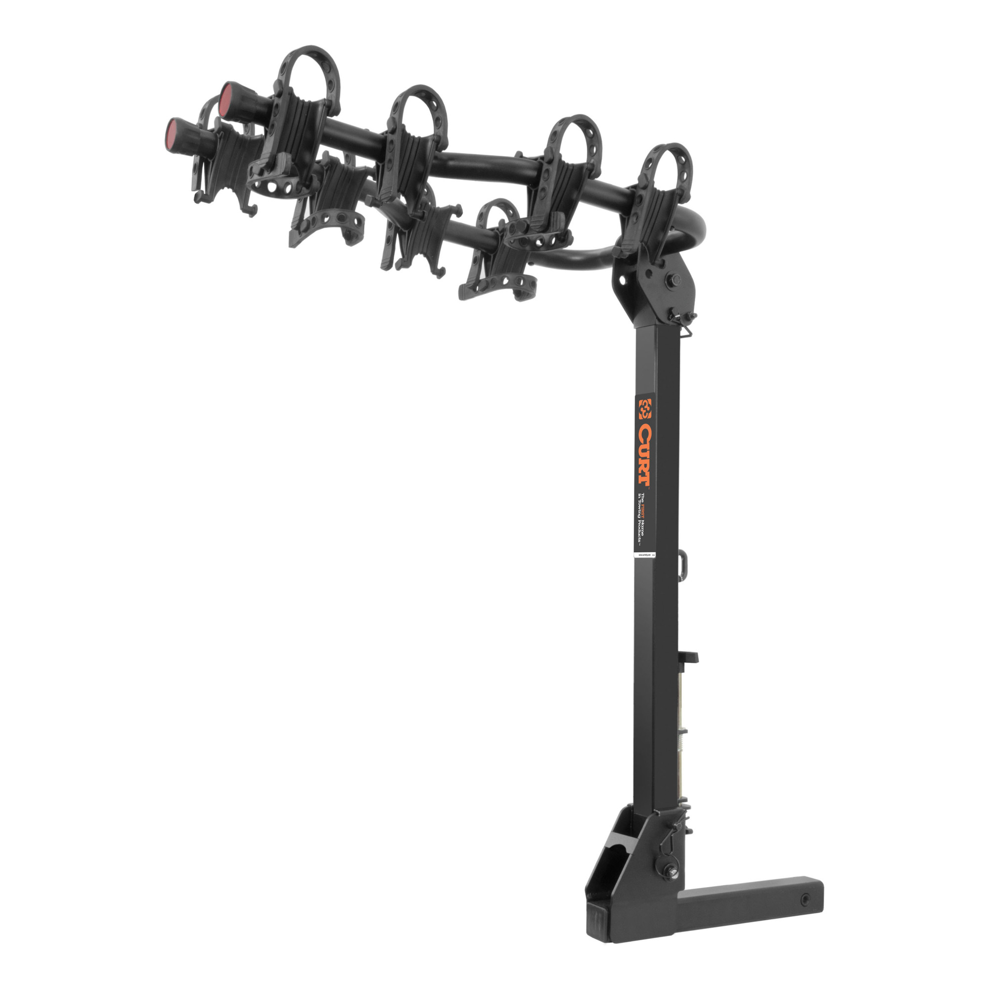 Curt Manufacturing, Premium Trailer Hitch Bike Rack Mount, Load Capacity 180 lb, Model# 18064