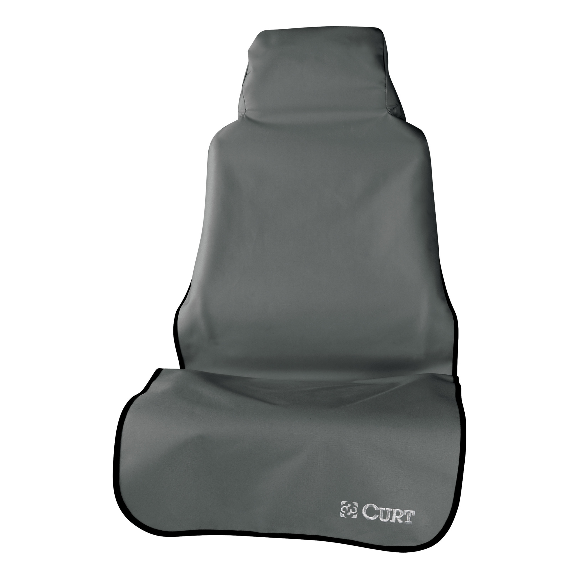 Curt Manufacturing, Seat Defender 58in.x23in. Grey Bucket Seat Protector, Single, Pair, or Set Single, Seat Application Bucket, Model# 18500