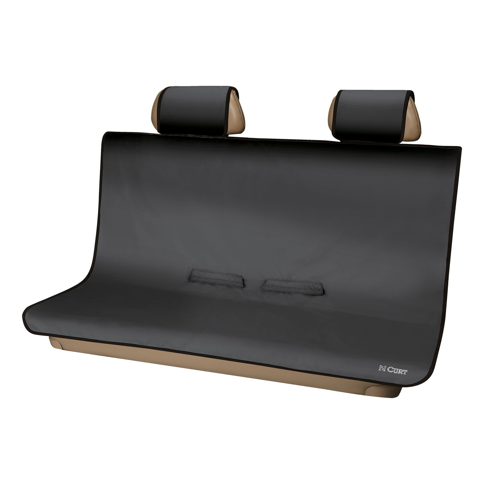Curt Manufacturing, Seat Defender 58in.x55in. Black Bench Seat Protector, Single, Pair, or Set Single, Seat Application Bench, Model# 18511