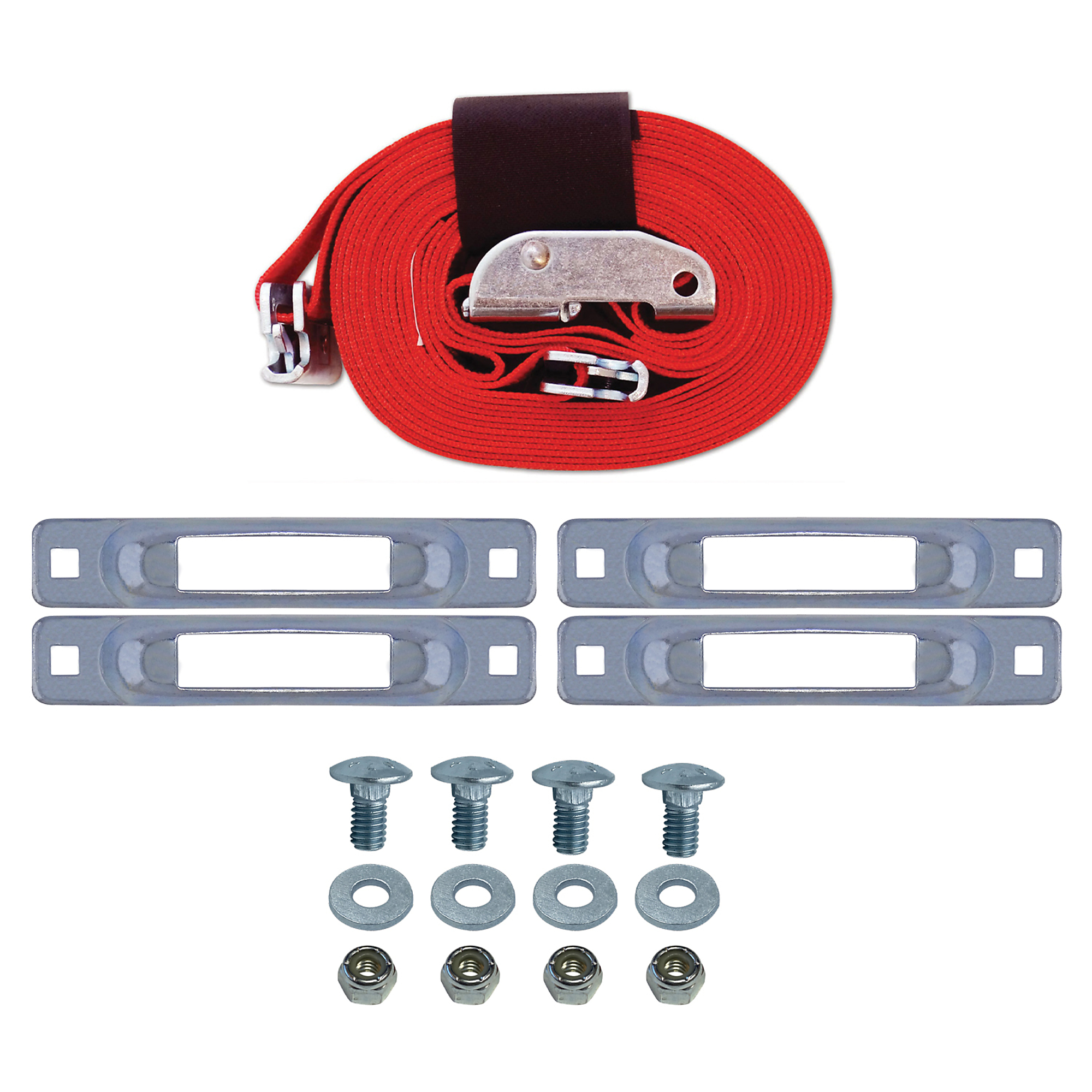 Snap-Loc DIY Easy-Move Push Cart Strap Kit - 3000-Lb. Capacity, Multiple Materials, Model# SLCCSK