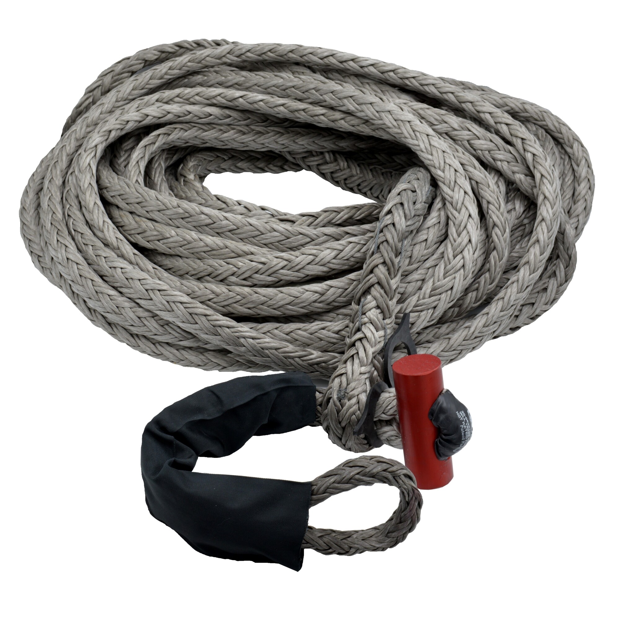 Northern Ropes LockJaw, Synthetic Winch Rope Line w/Shackle, Max. Capacity 50799 lb ...