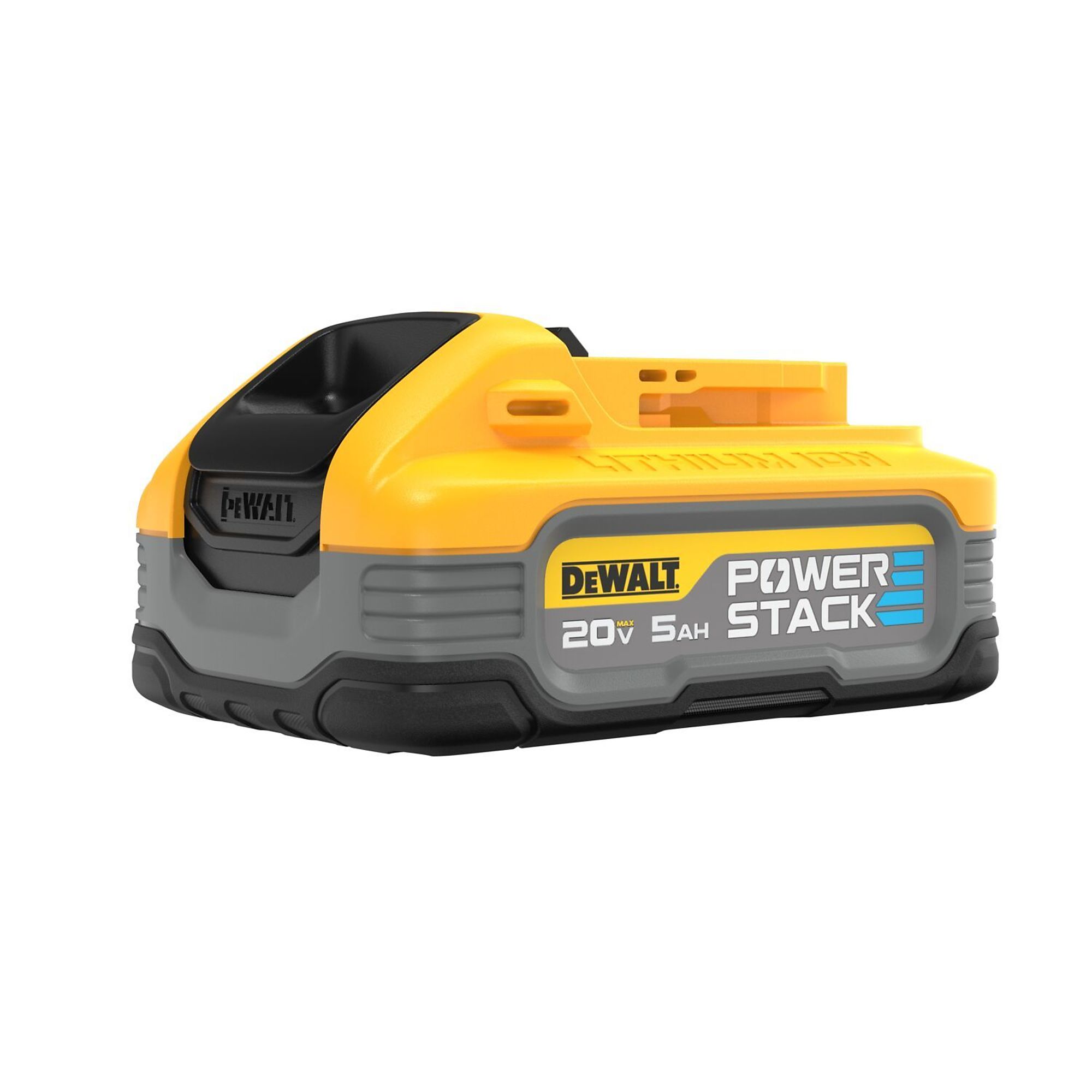 DeWalt20VMAX Power Stack 5AH Battery 2 Pack Volts 20 Battery