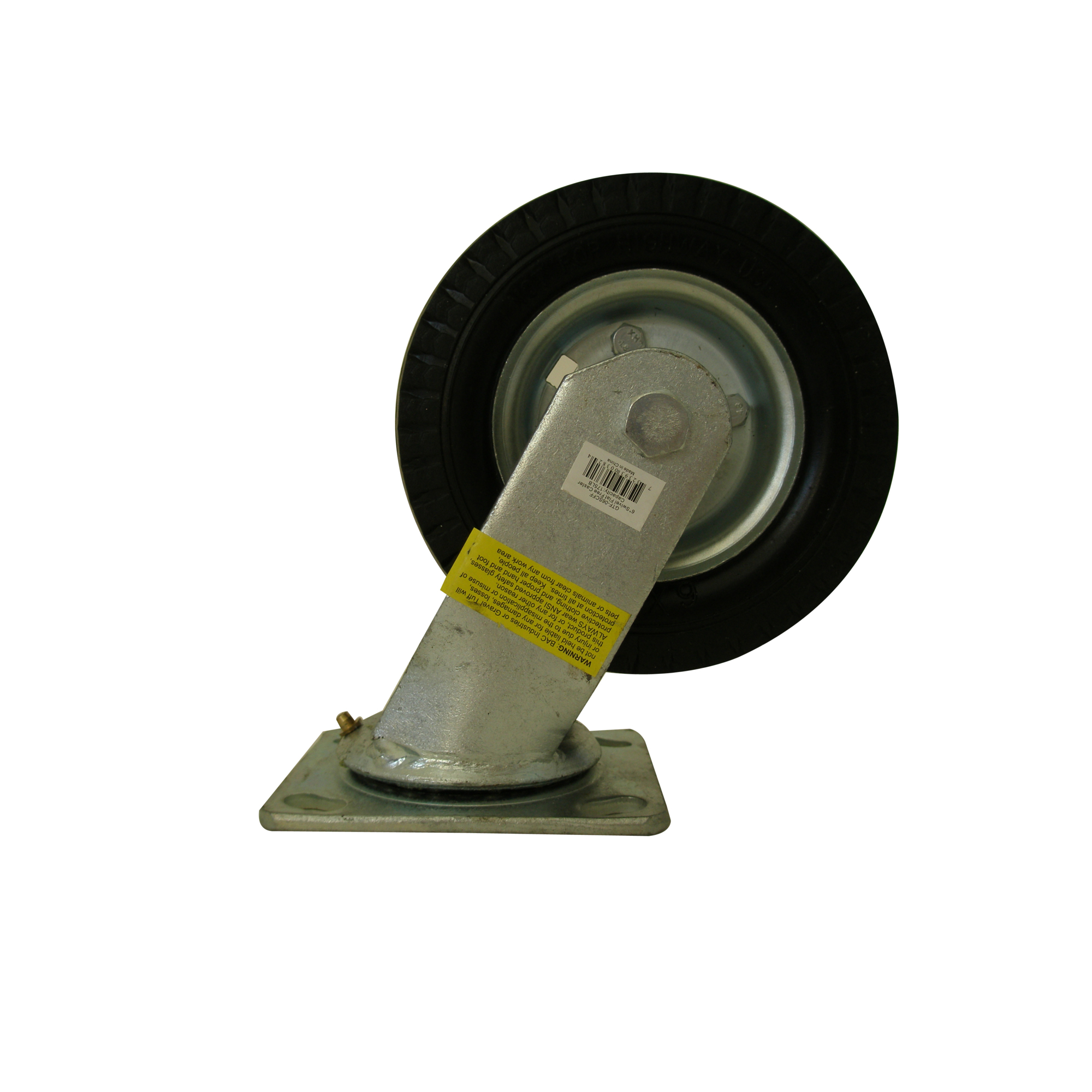 Gravel Tuff, 6in. swivel flat free caster, Wheel Diameter 6 in, Package (qty.) 1 Model# GTF-06SCFF