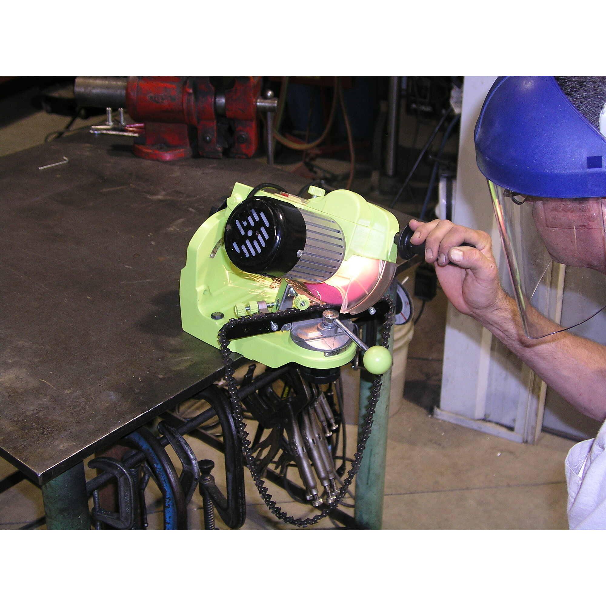 Timber Tuff Tools, Benchtop Electric Chainsaw Chain Sharpener, Model CSBMM Northern Tool