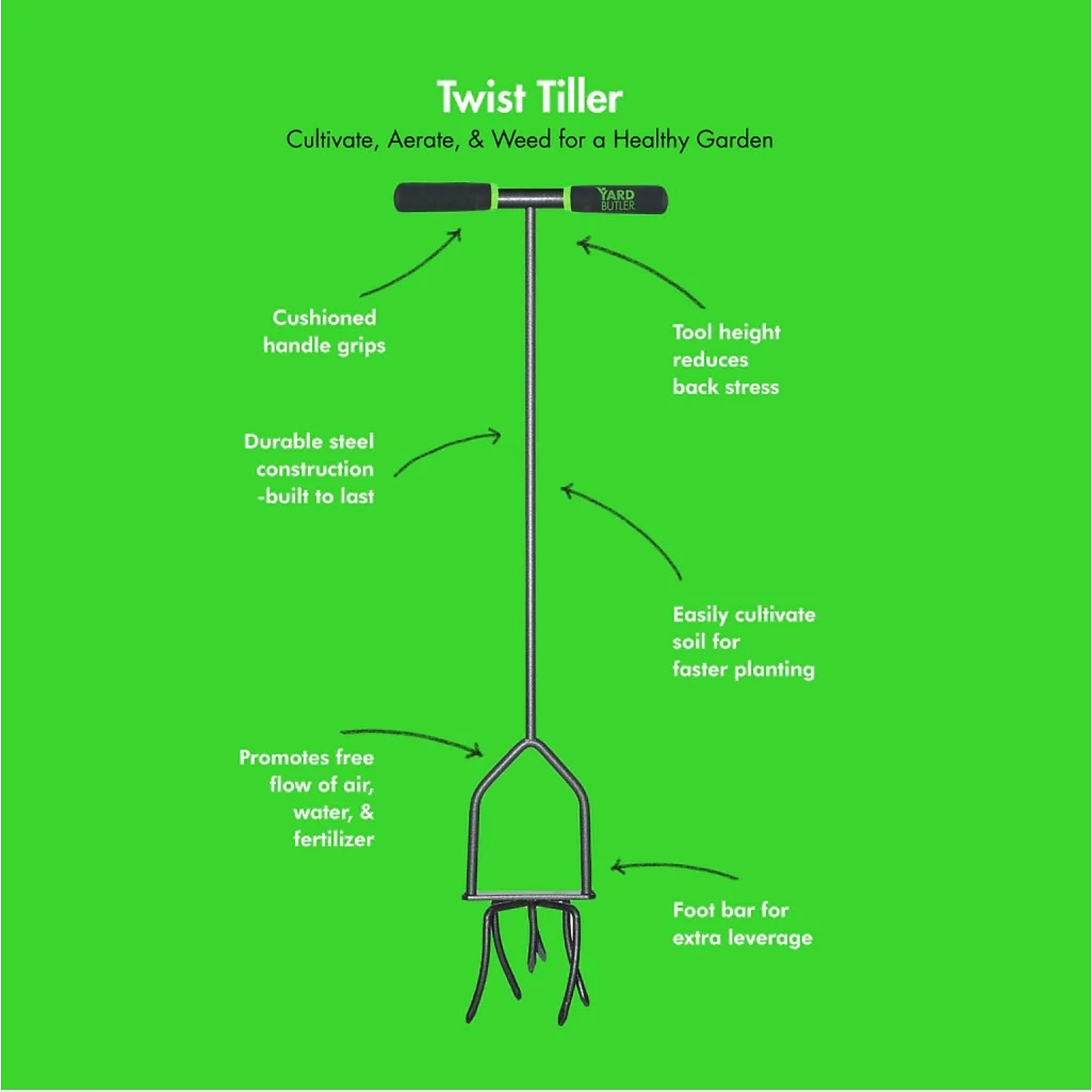 Yard Butler, Twist Tiller, Model ITNT4 Northern Tool