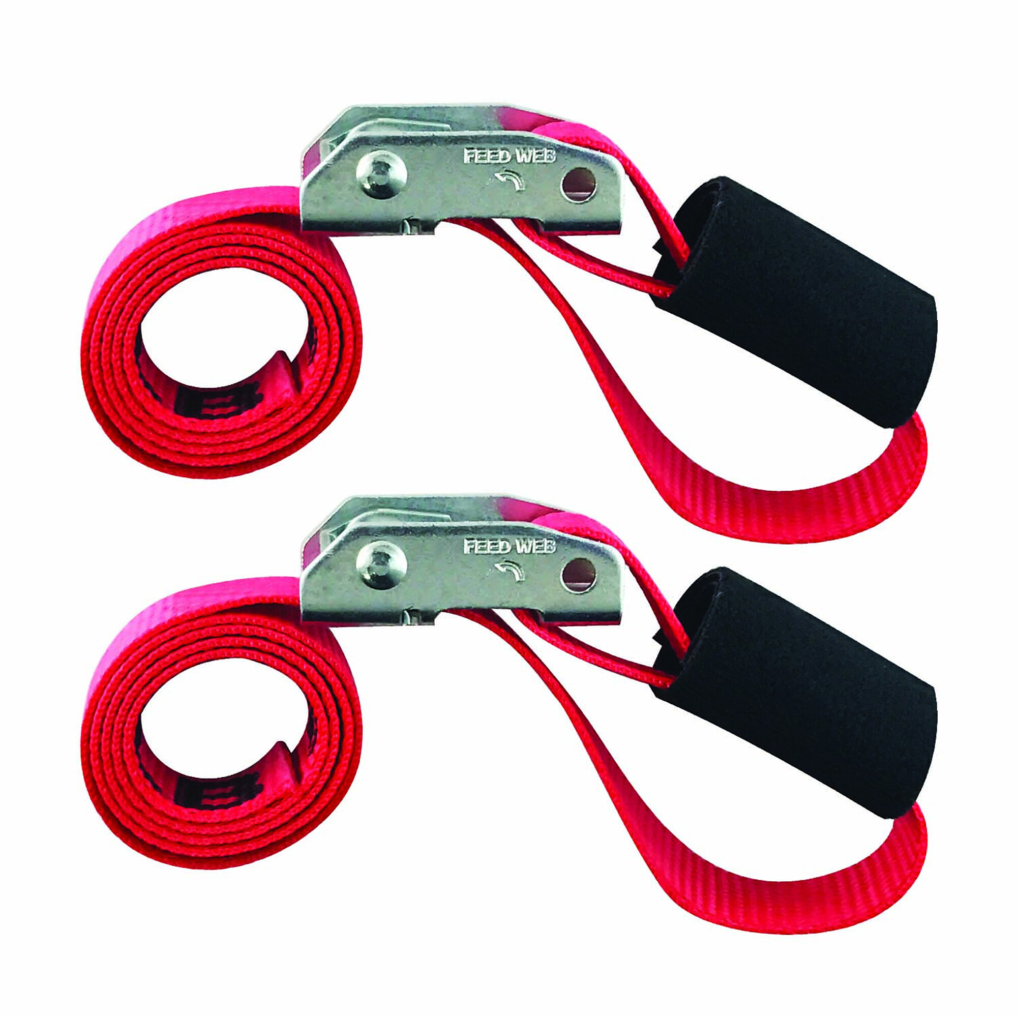 Snap-Loc Cinch Strap Cam Tie-Downs - 1in. x 3ft., 1500-Lb. Break Strength, 500-Lb. Working Load, 2 Pk, Model# SLTC103CR2