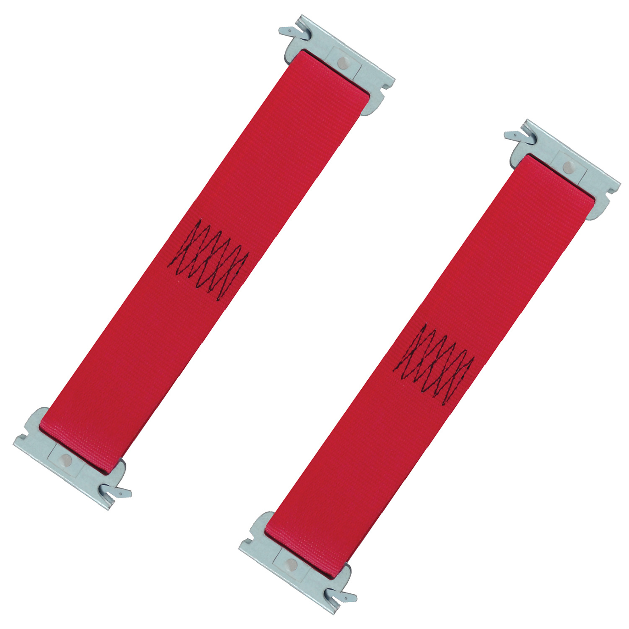 Snap-Loc E-Track Tie-Down Strap Set - 2in. x 12in., 4400-Lb. Capacity, 2 Pk., Model# SLTE201R2