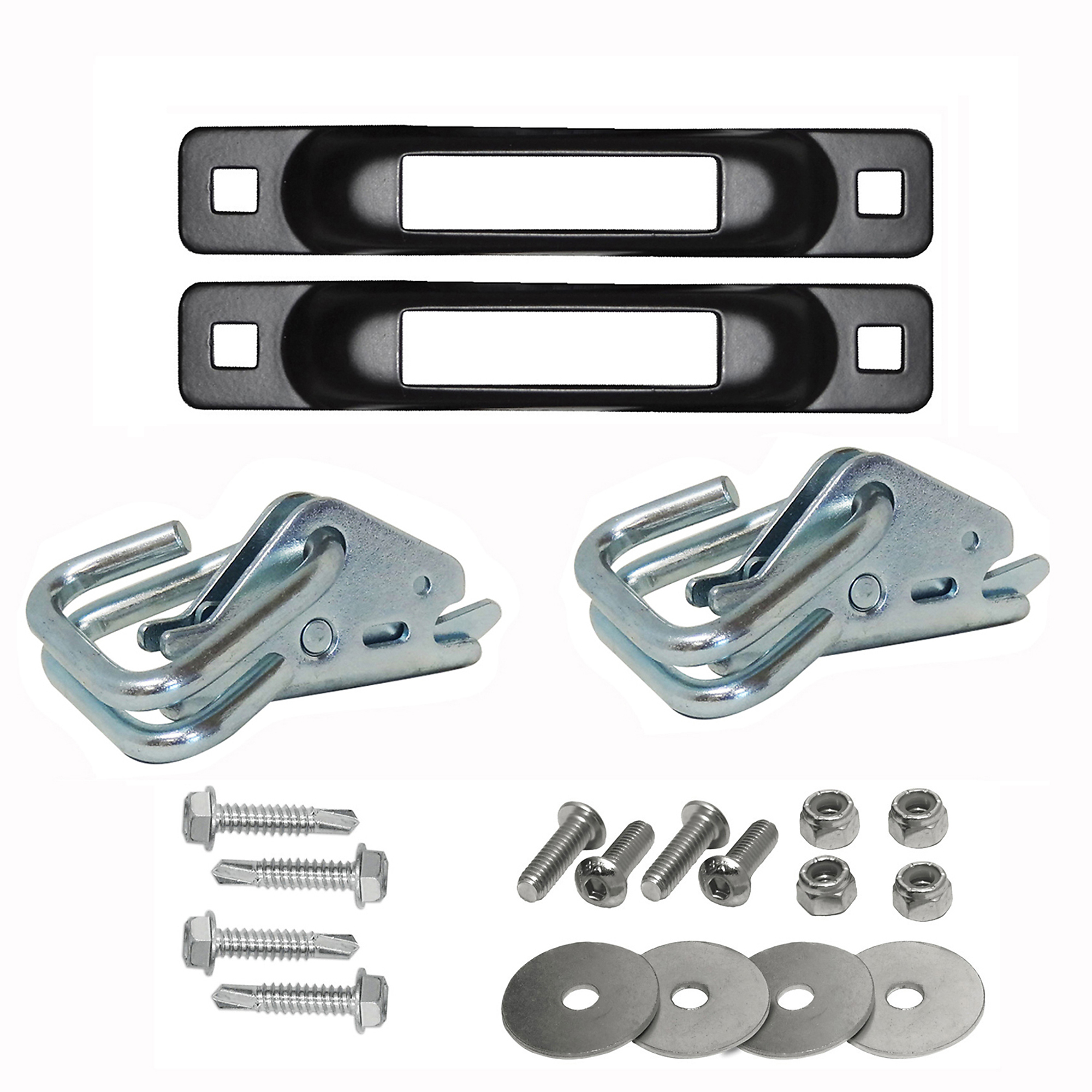 Snap-Loc E-Track Single Tie-Down Anchor Kit - 5.75in. Length, 1000-Lb. Working Load, Steel, Model# SLCTDAK