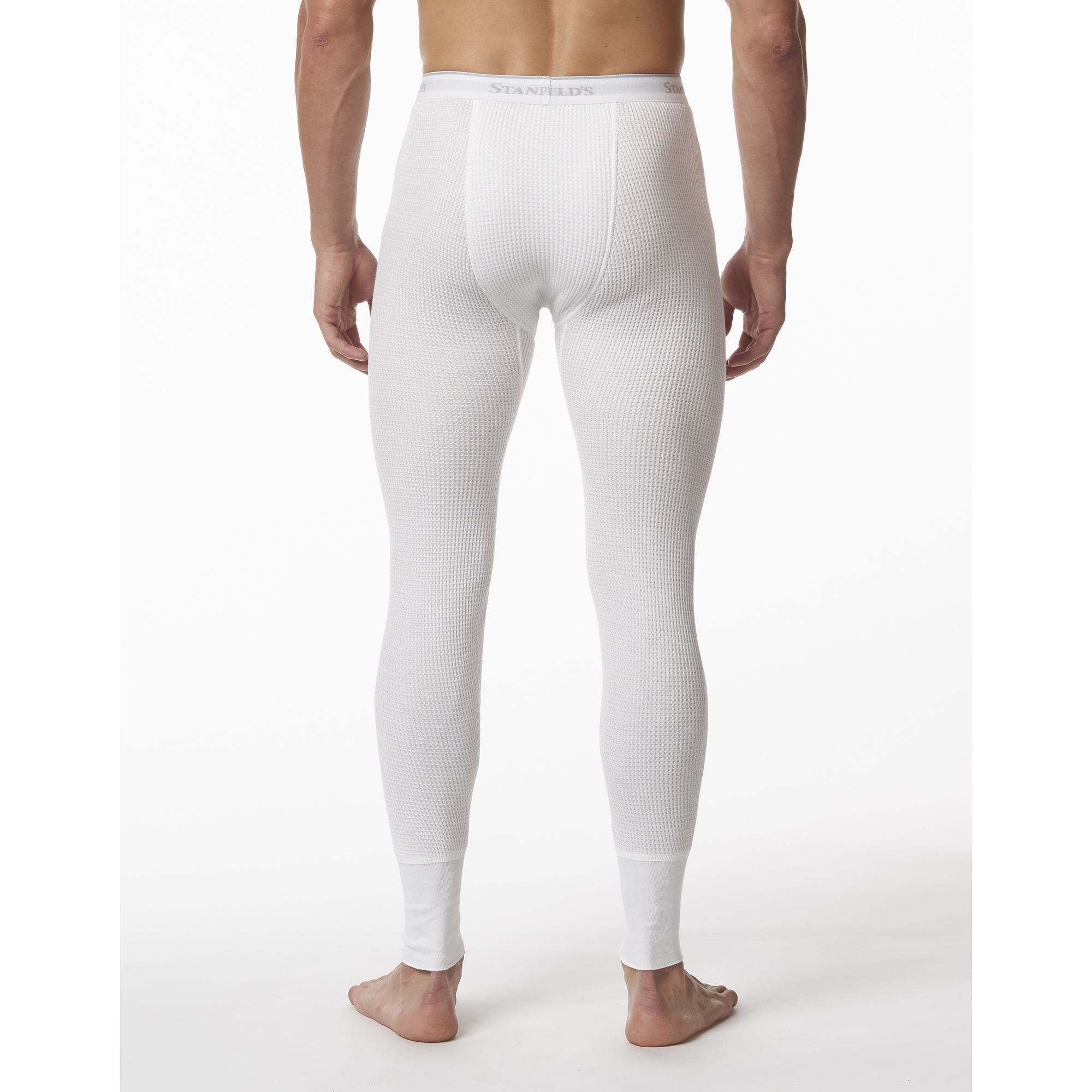 Stanfield's, Men's Thermal Waffle Knit Long Johns, Size M, Color WHITE,  Model# 6622-White-M Northern Tool