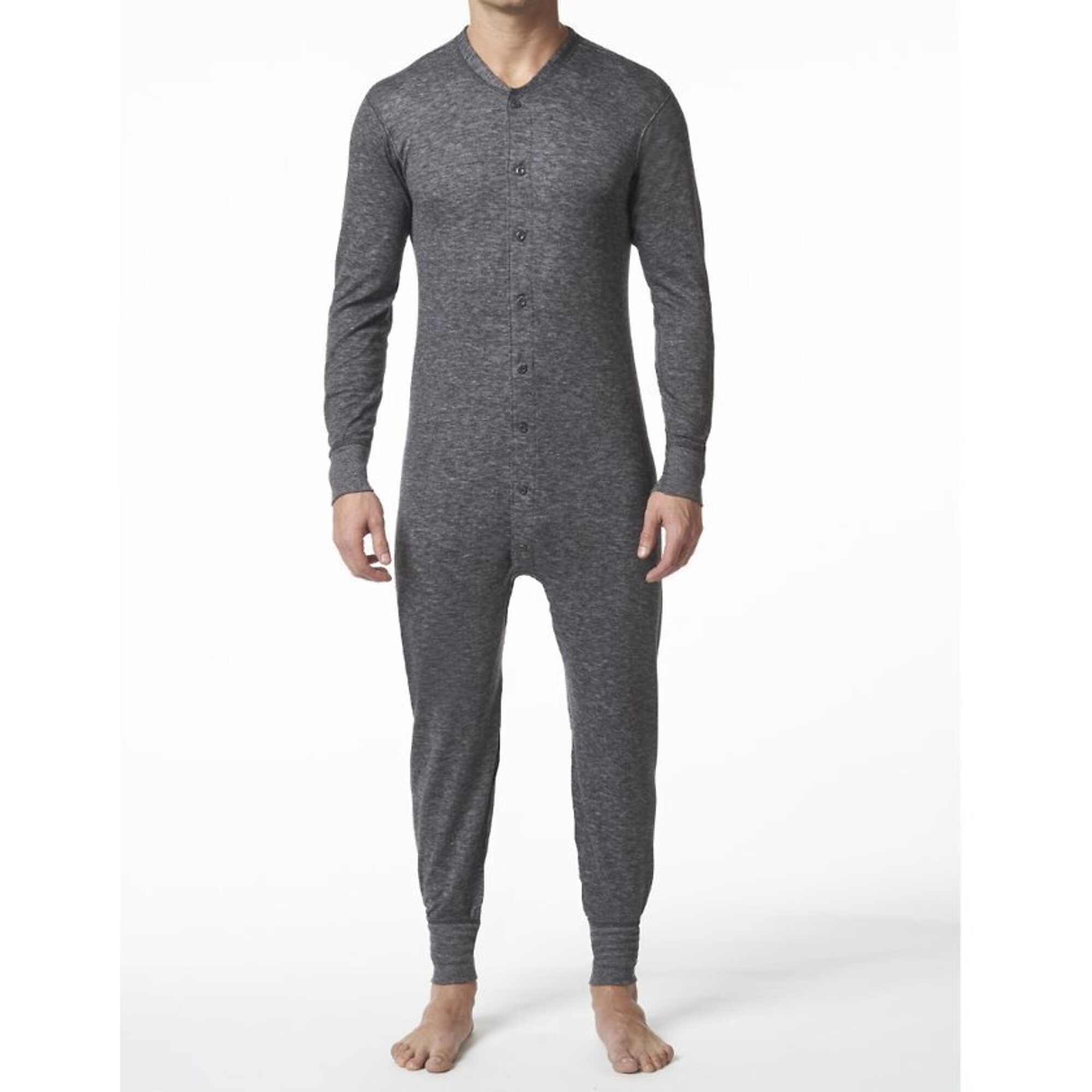 Stanfield's Men's 2 Layer Wool Blend Long Sleeve Base Layer Suit