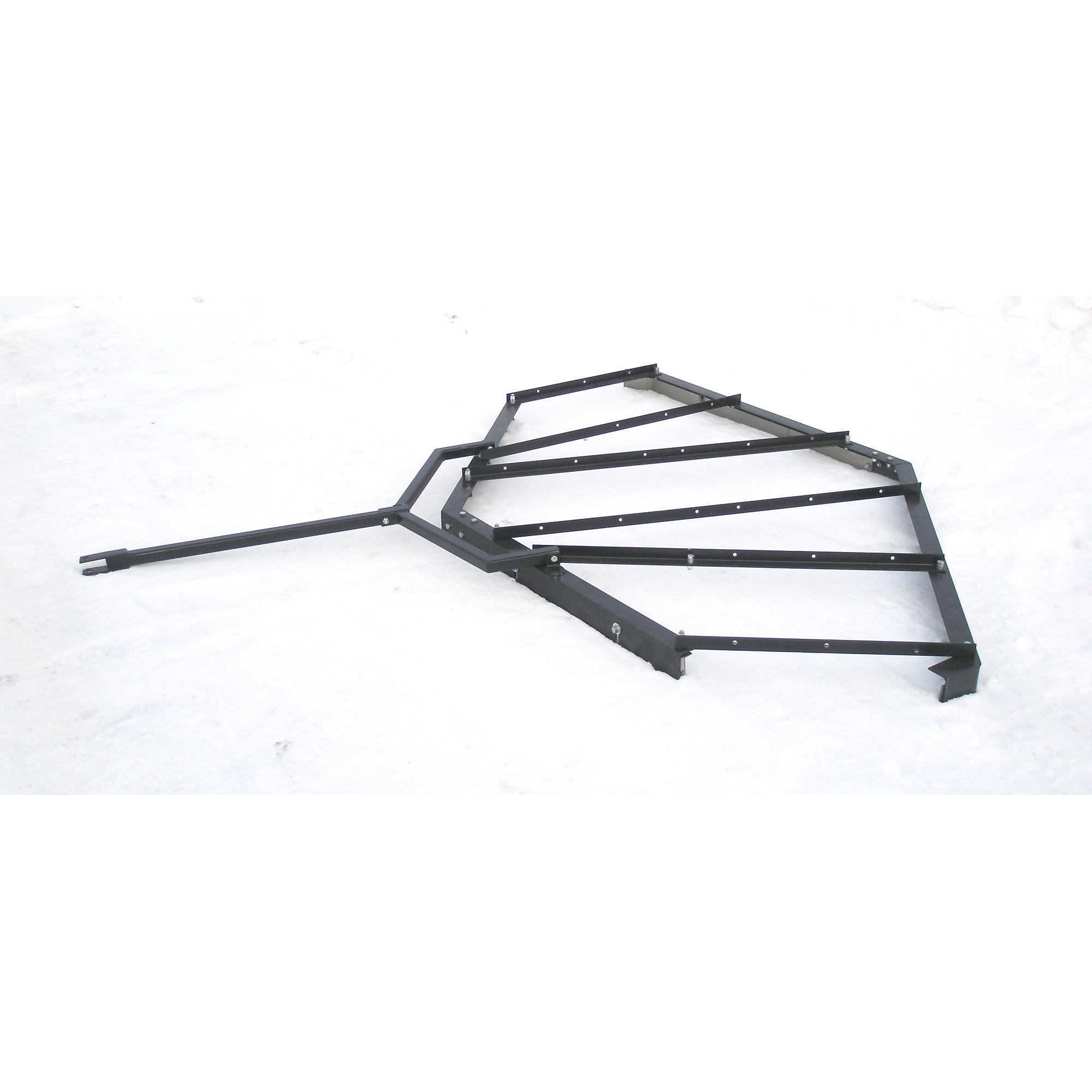 Field Tuff Adjustable Driveway Drag - 7ft., 84in. Coverage, 14 Adjustable Teeth, Heavy-Duty Steel, Model# ATV-07DWD
