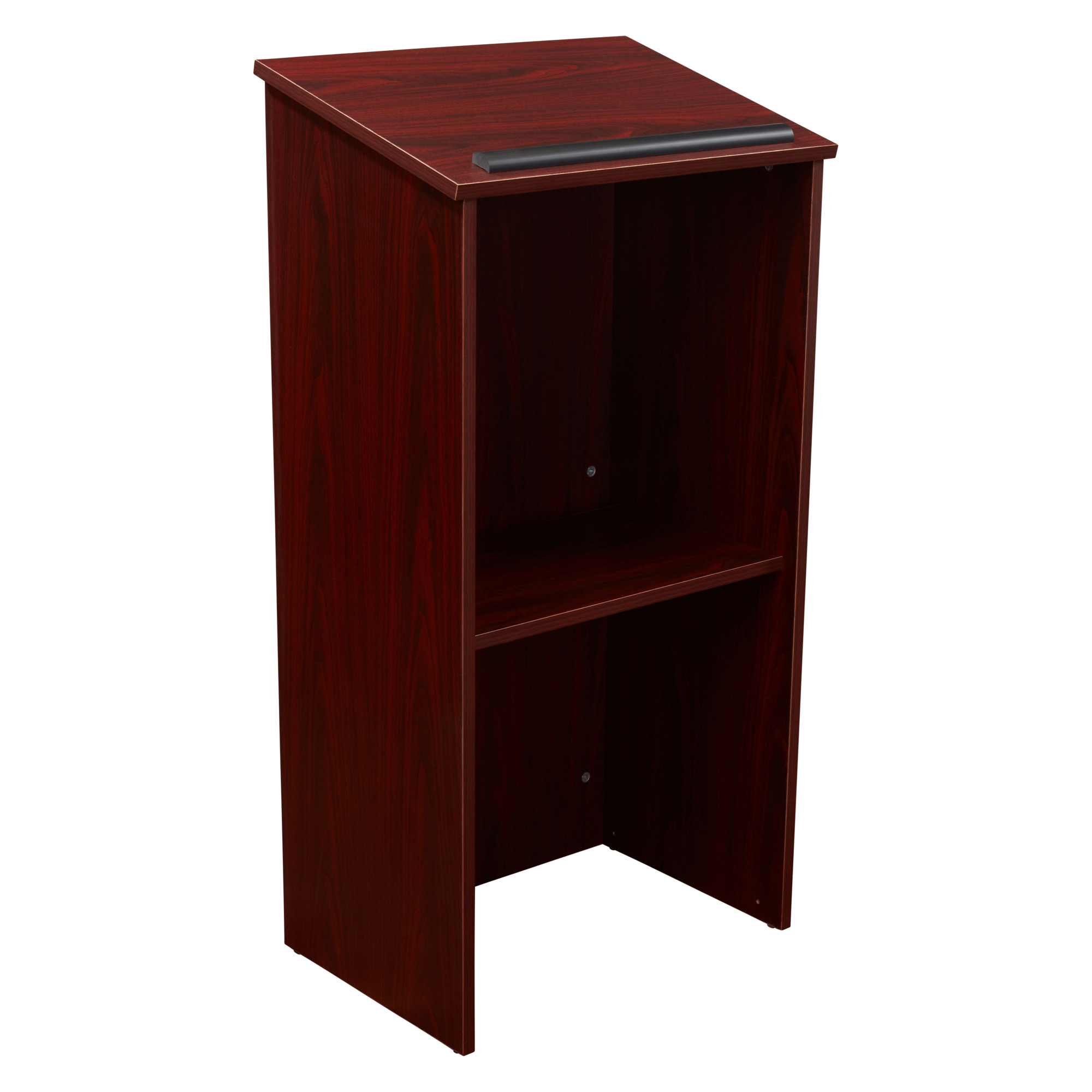 National Public Seating, Full Floor Lectern, Width 23 in, Height 46.5 in, Depth 16 in, Model# 222-MY