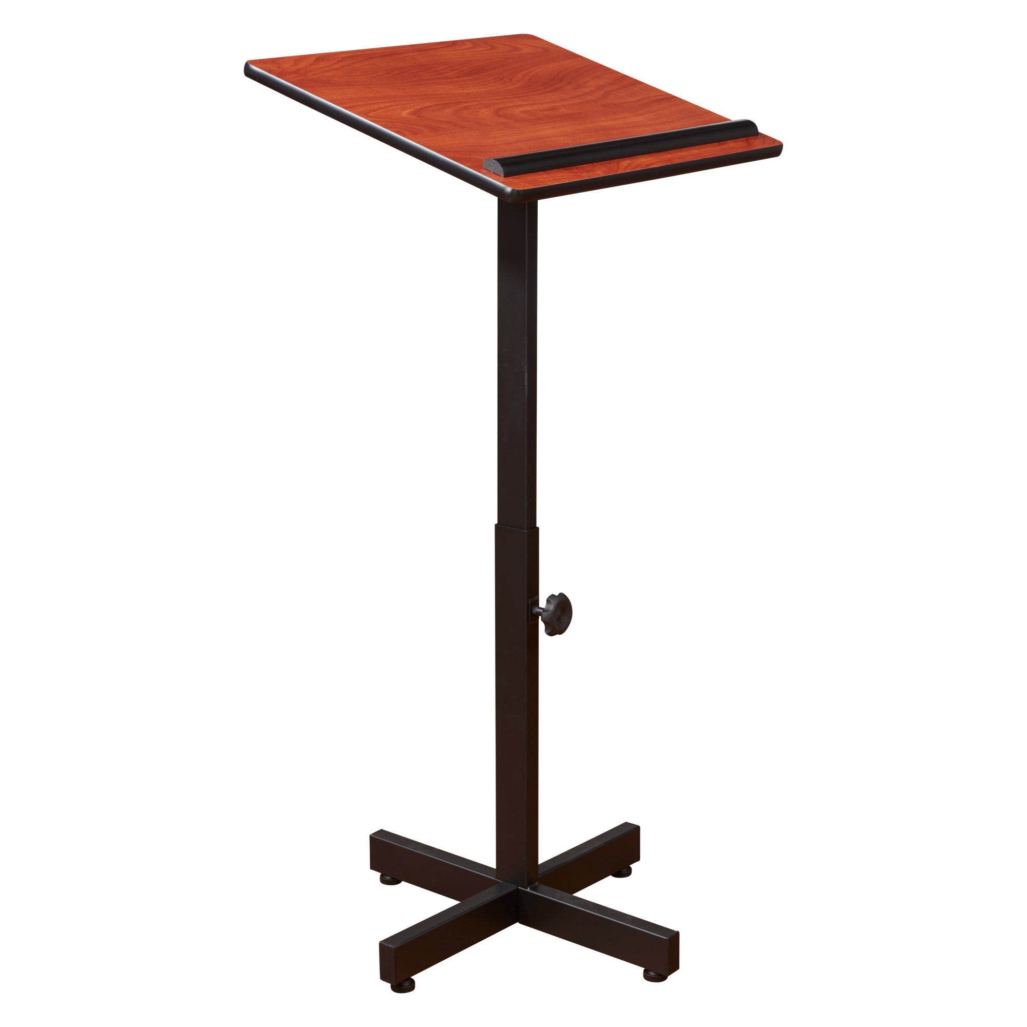 National Public Seating, Portable Presentation Lectern, Width 20 in, Height 44 in, Depth 18.25 in, Model# 70-CH