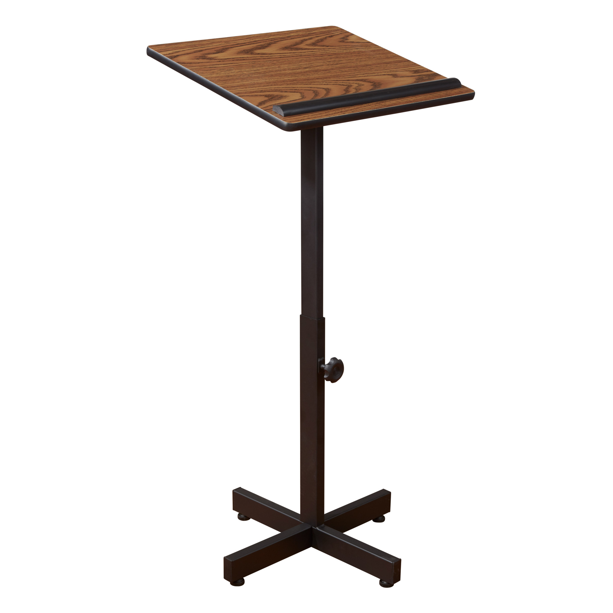 National Public Seating, Portable Presentation Lectern, Width 20 in, Height 44 in, Depth 18.25 in, Model# 70-MO