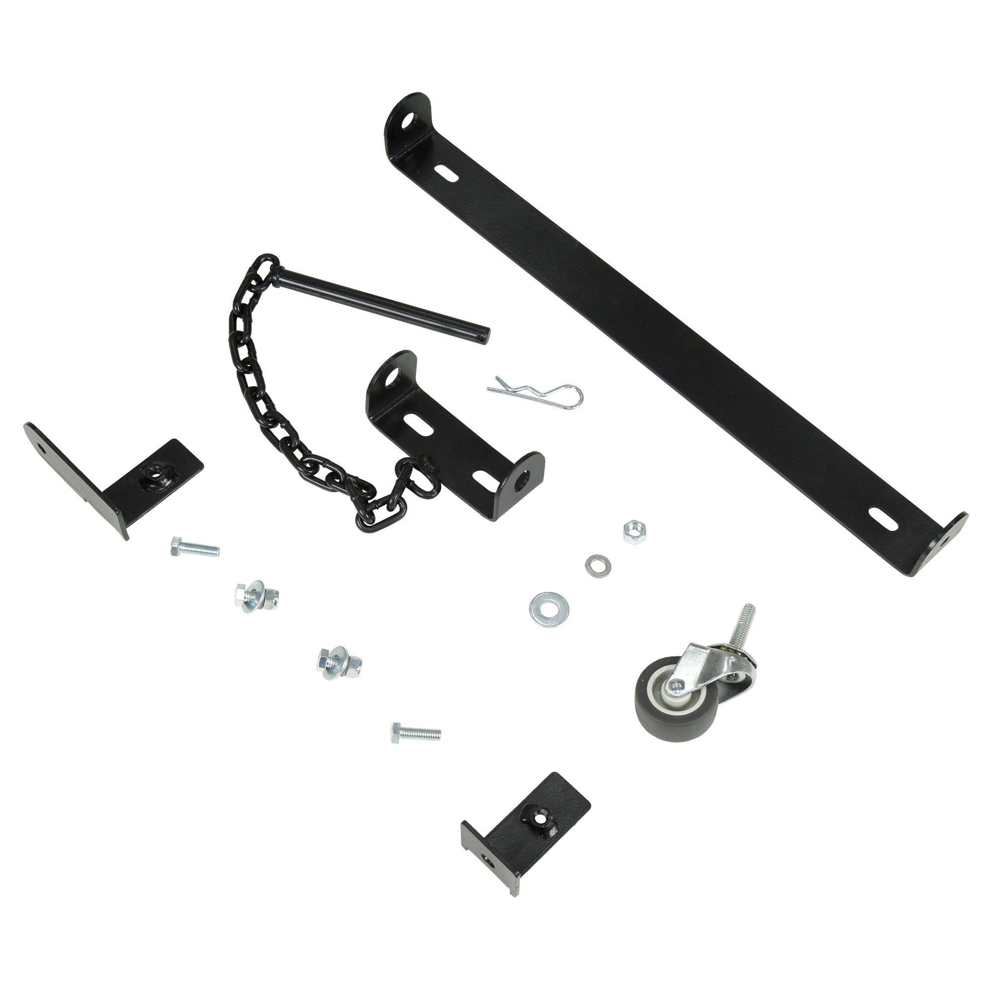 Vestil Expand-A-Gate Wall Mount Kit - Steel, 2.75in. Max Width, Model# ALEXGATE-W-KIT