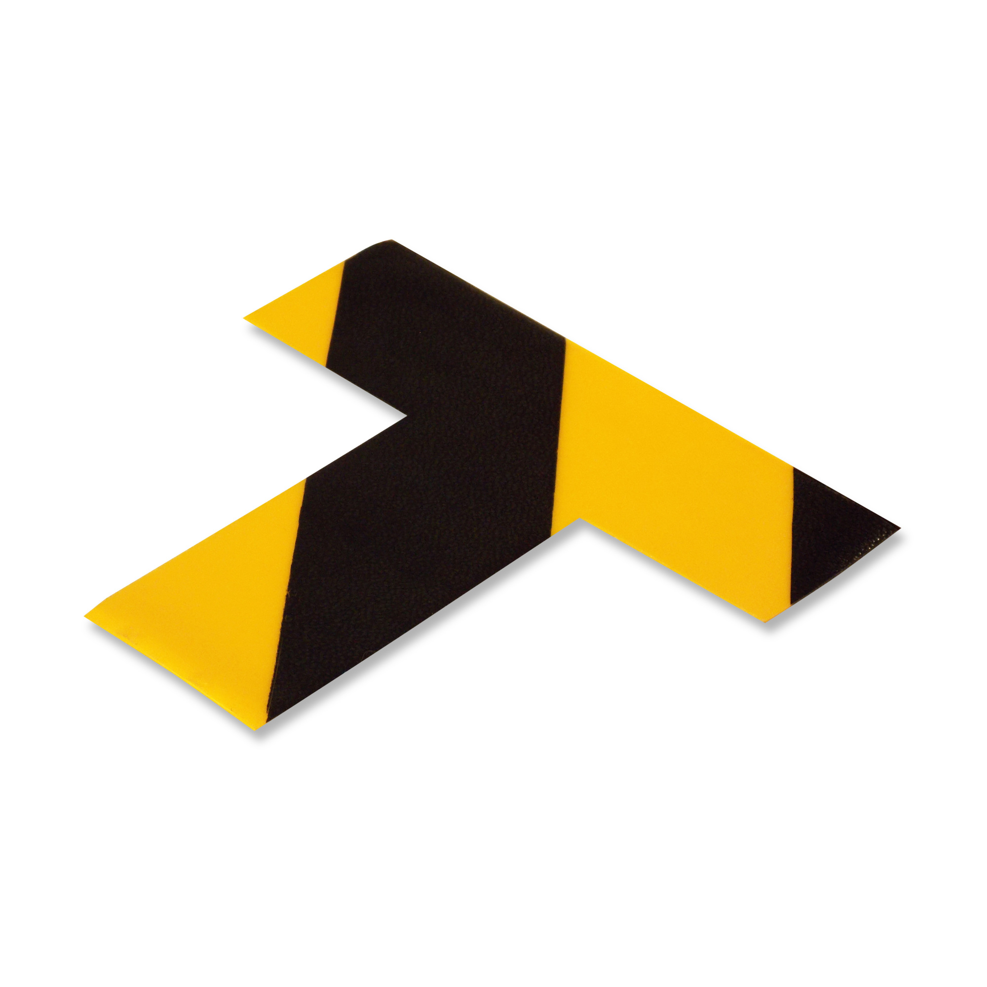 Mighty Line Solid Black and Yellow Floor Marking T's — 2in. Wide, 6in. x 6in. x 2in., 100 Pcs, Model# TBY