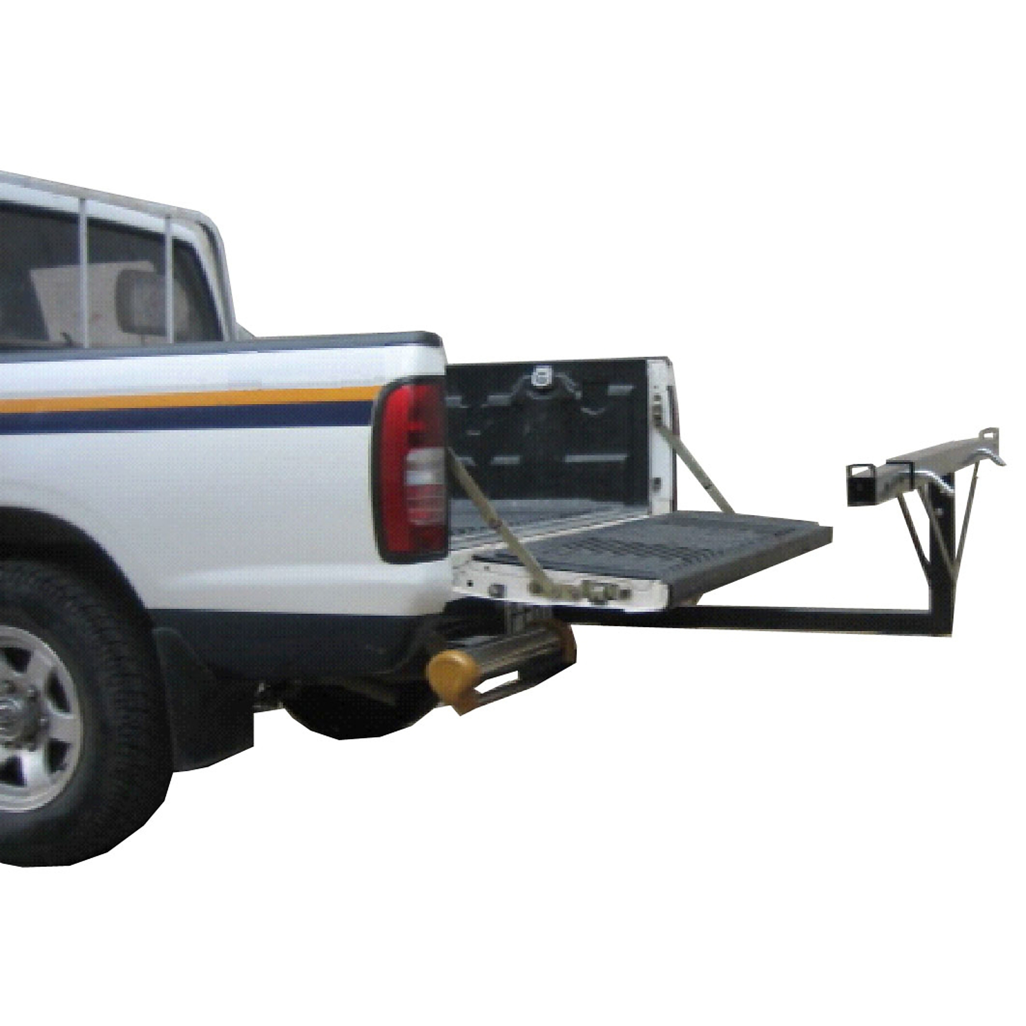 Tow Tuff, Steel truck bed extender 36in., Load Capacity 350 lb