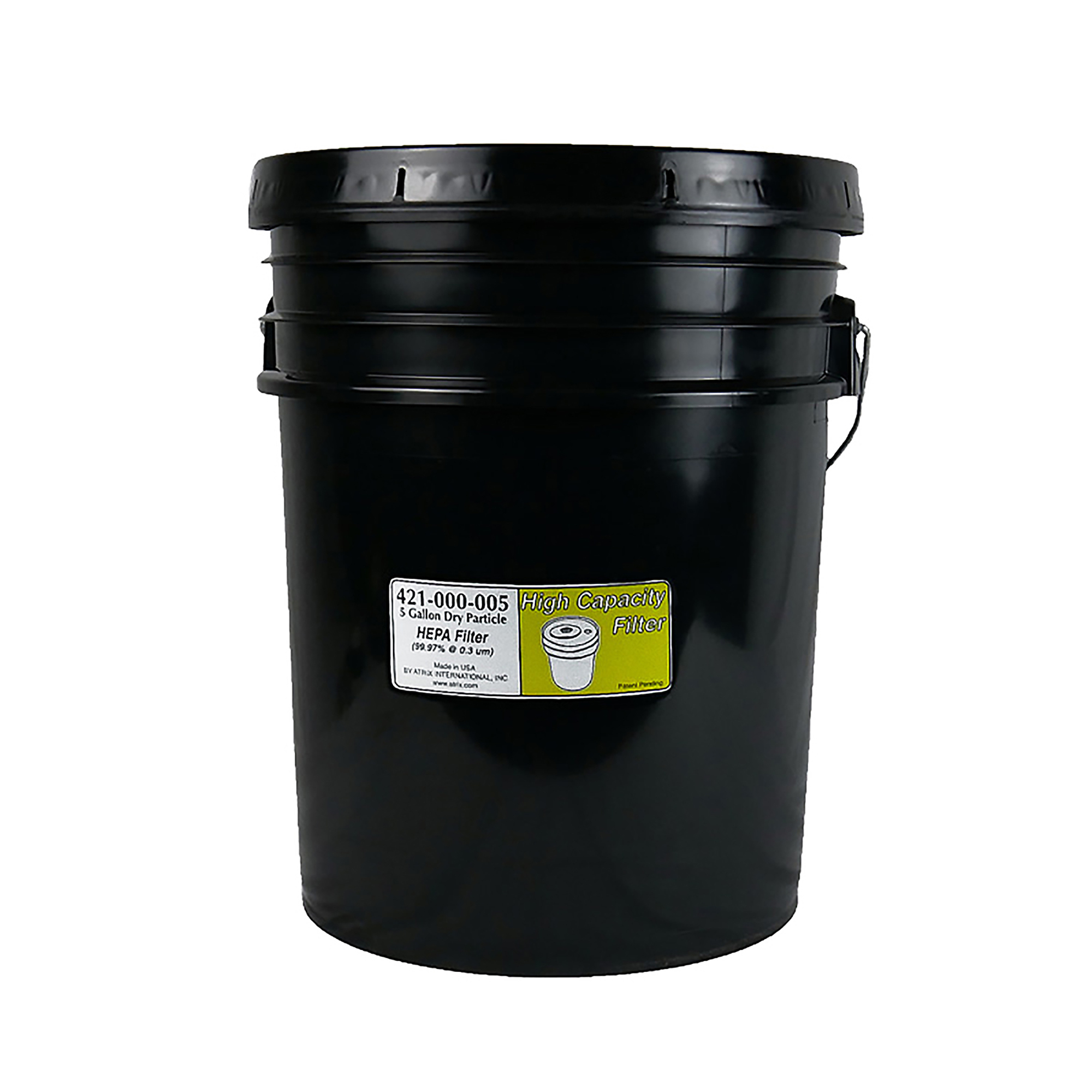 Atrix High-Capacity HEPA Vacuum Filter Bucket, 1 Included, Model# 421-000-005