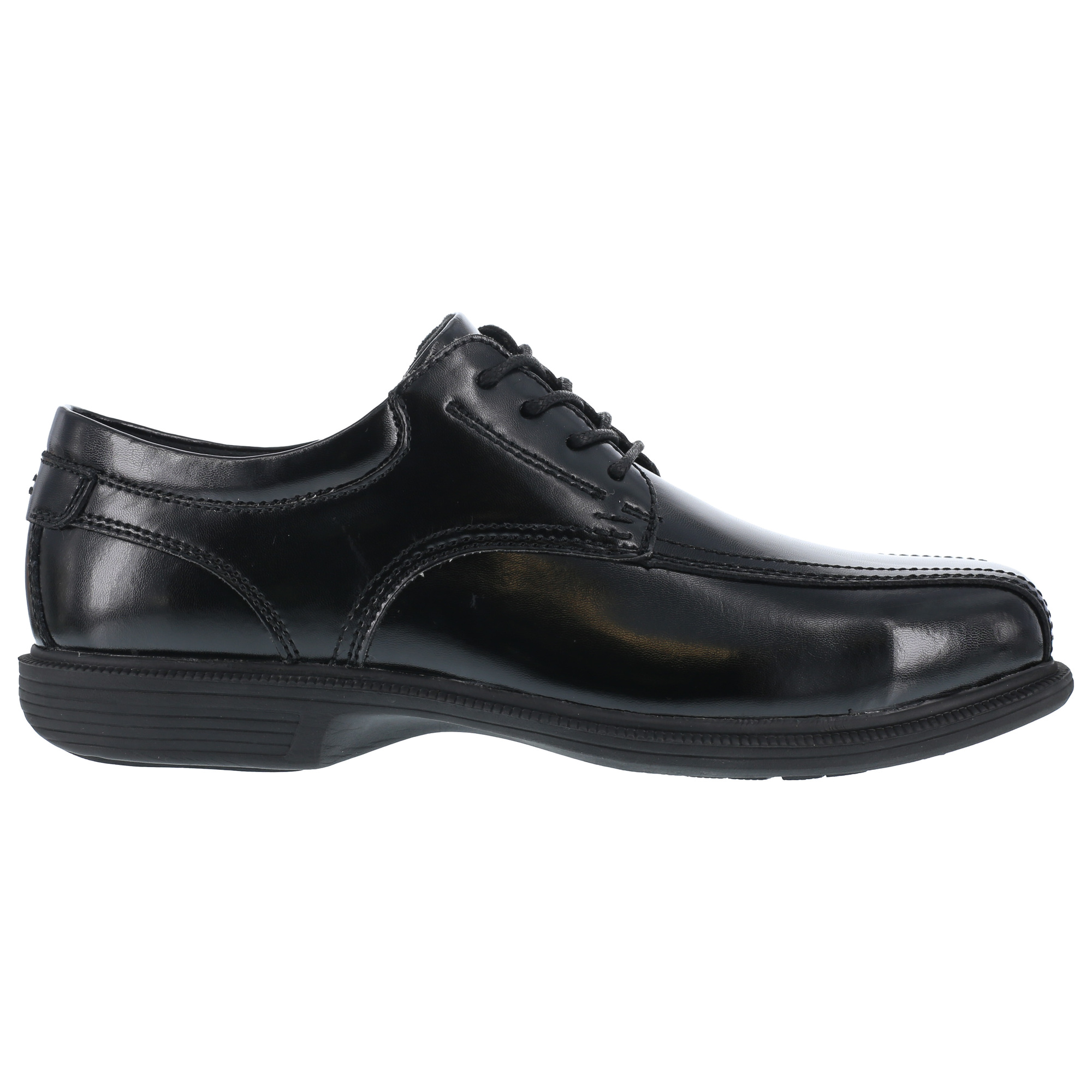 Florsheim Work, Dress Lace Oxford, Size 7, Width Wide, Color Black, Model# FS2000