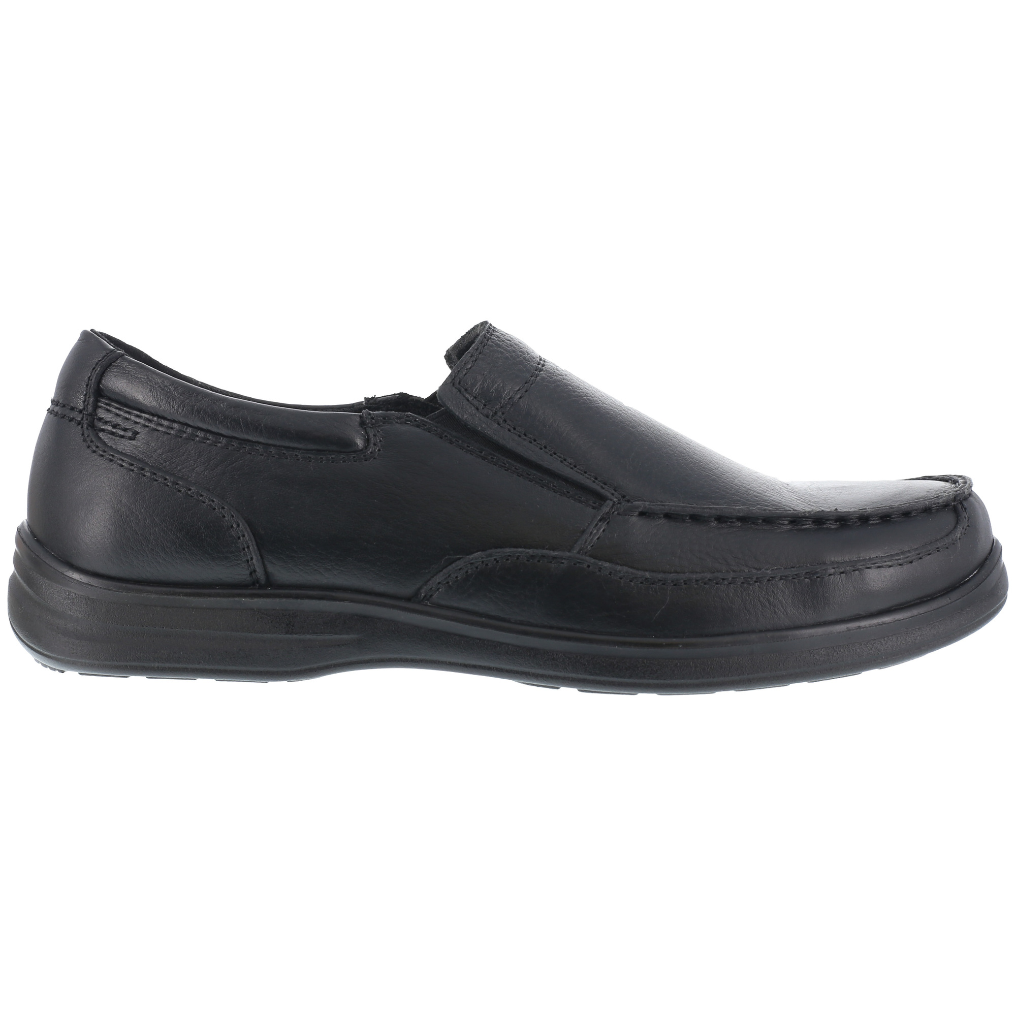 Florsheim Work, Moc Toe Slip-On, Size 11 1/2, Width Wide, Color