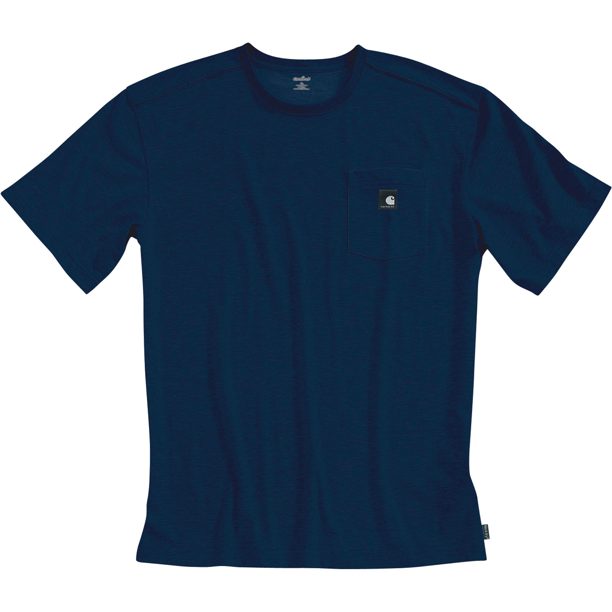 Carhartt Short-Sleeve Work-Dry T-Shirt — Navy, Style, Model# K204 Northern Tool