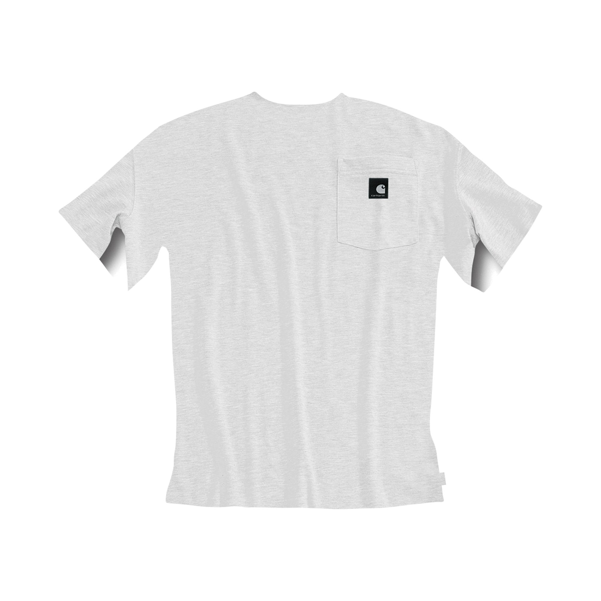 Carhartt Short-Sleeve T-Shirt — White, Large, Tall Style, | Tool