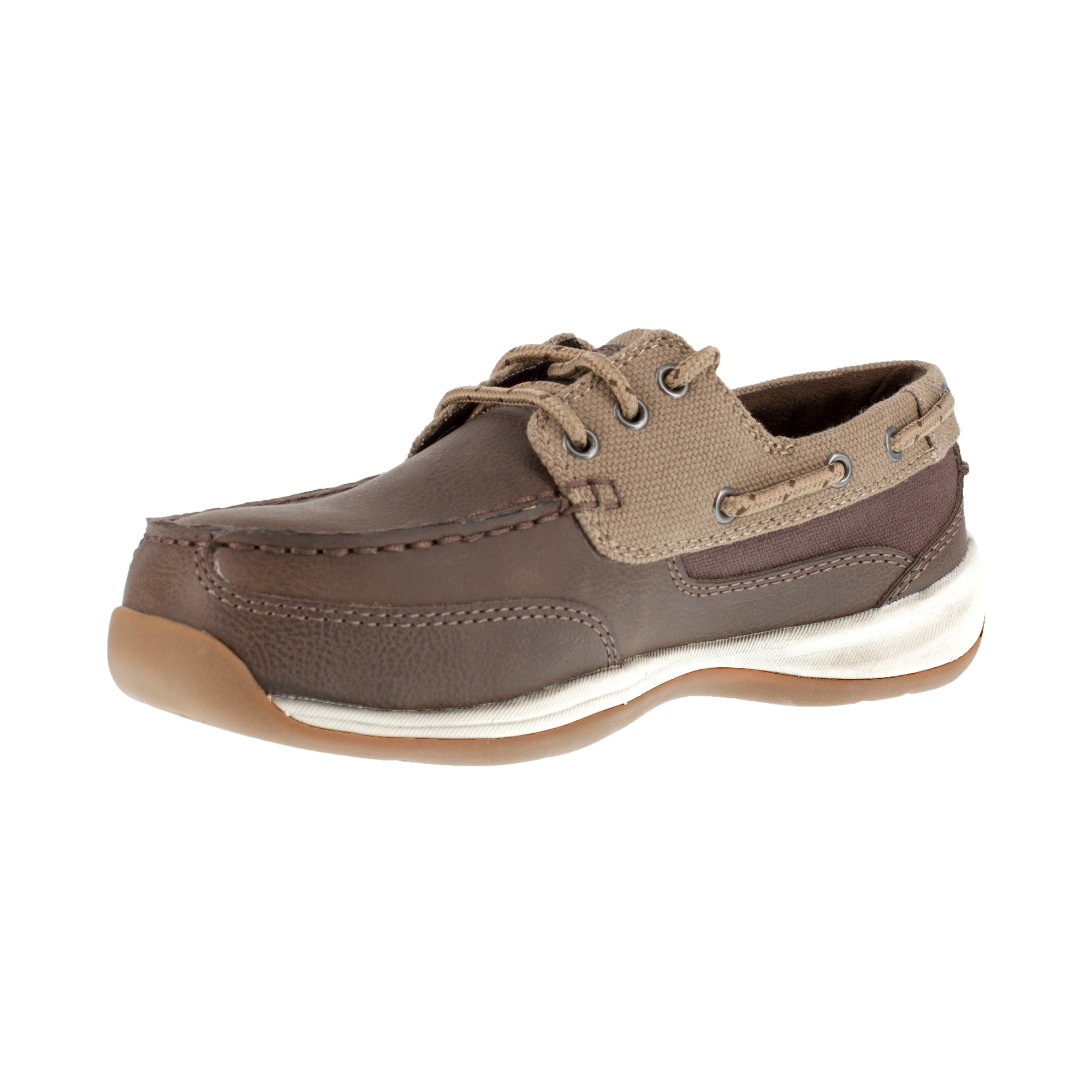 Rockport Works, Three Eye Tie Work Boat Shoe, Size 11, Width Wide