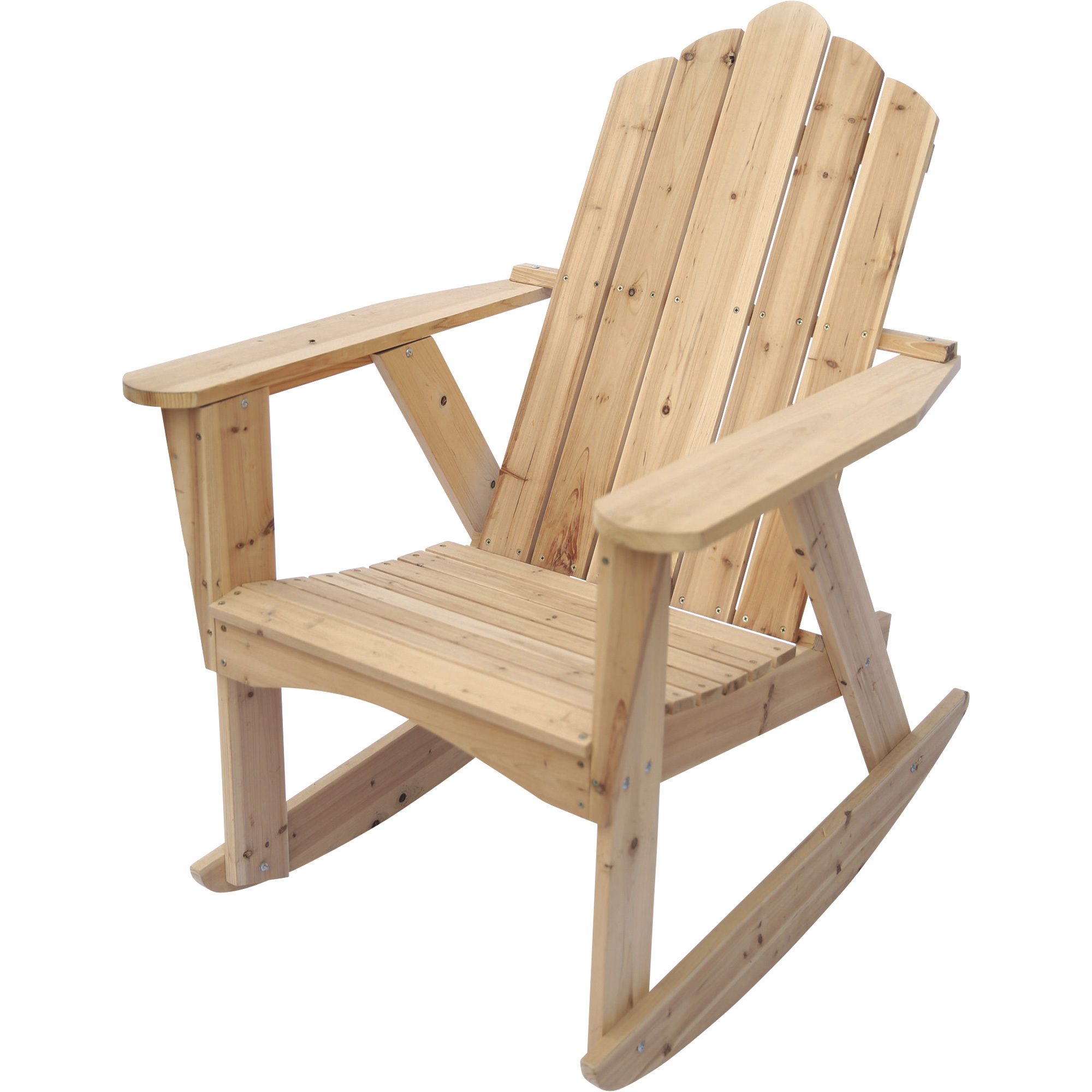 Stonegate tall unfinished fir wood adirondack chair hot sale