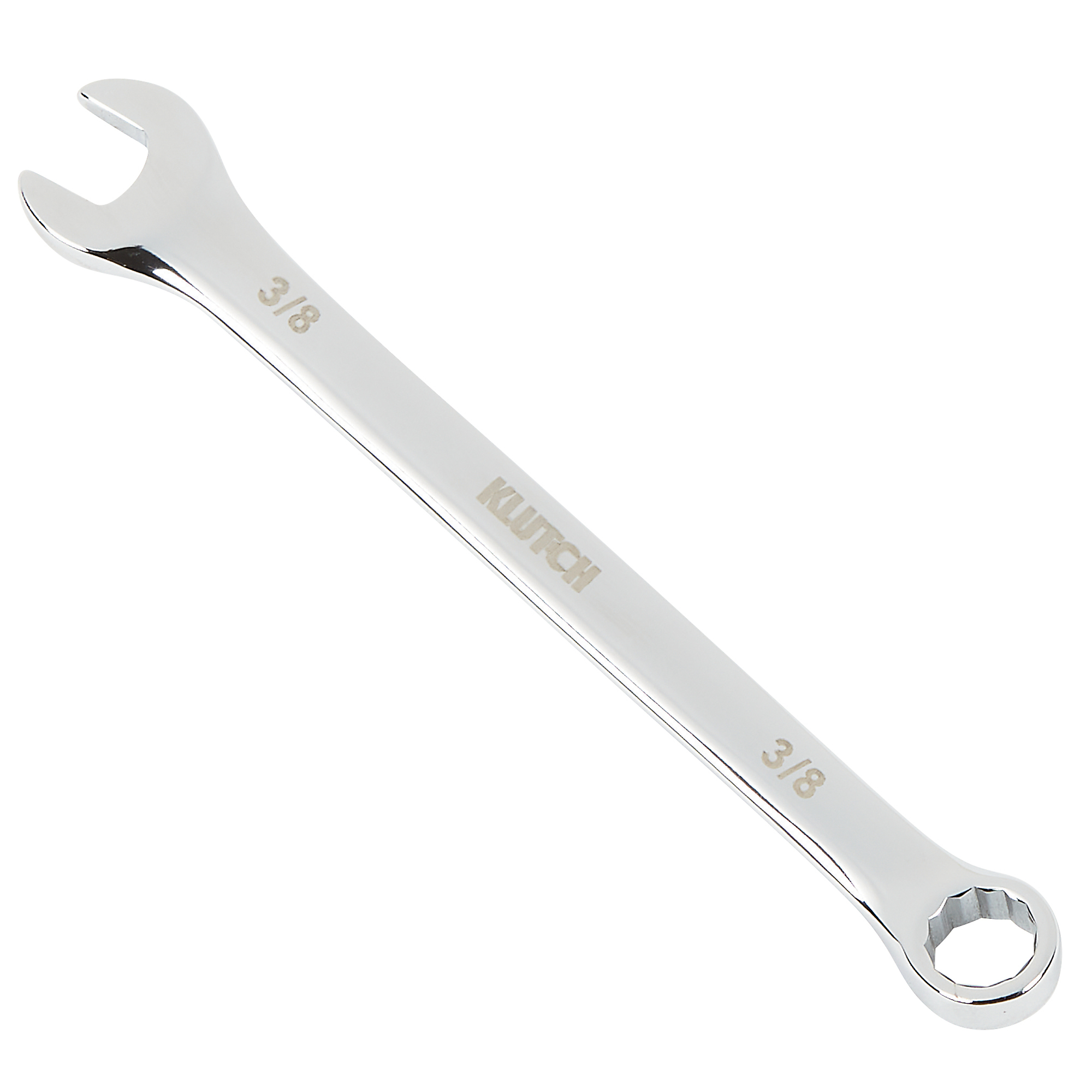 Klutch SAE Combination Wrench, 3/8in. x 4.61in.