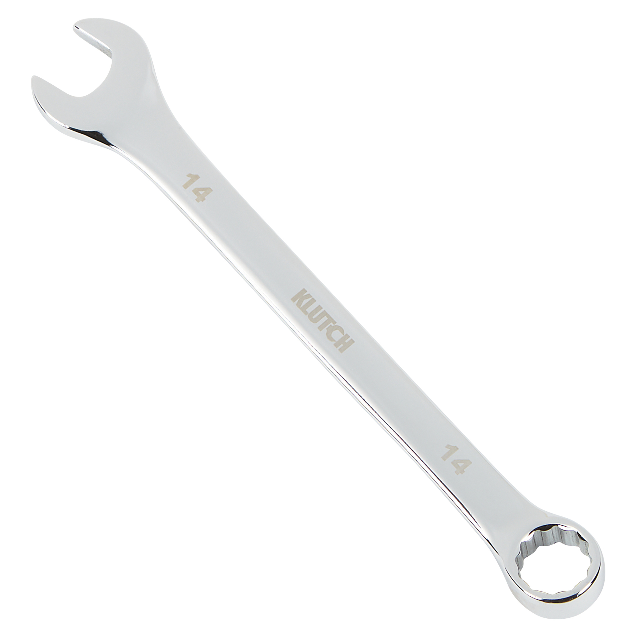 Klutch Metric Combination Wrench, 14mm x 6.57in.