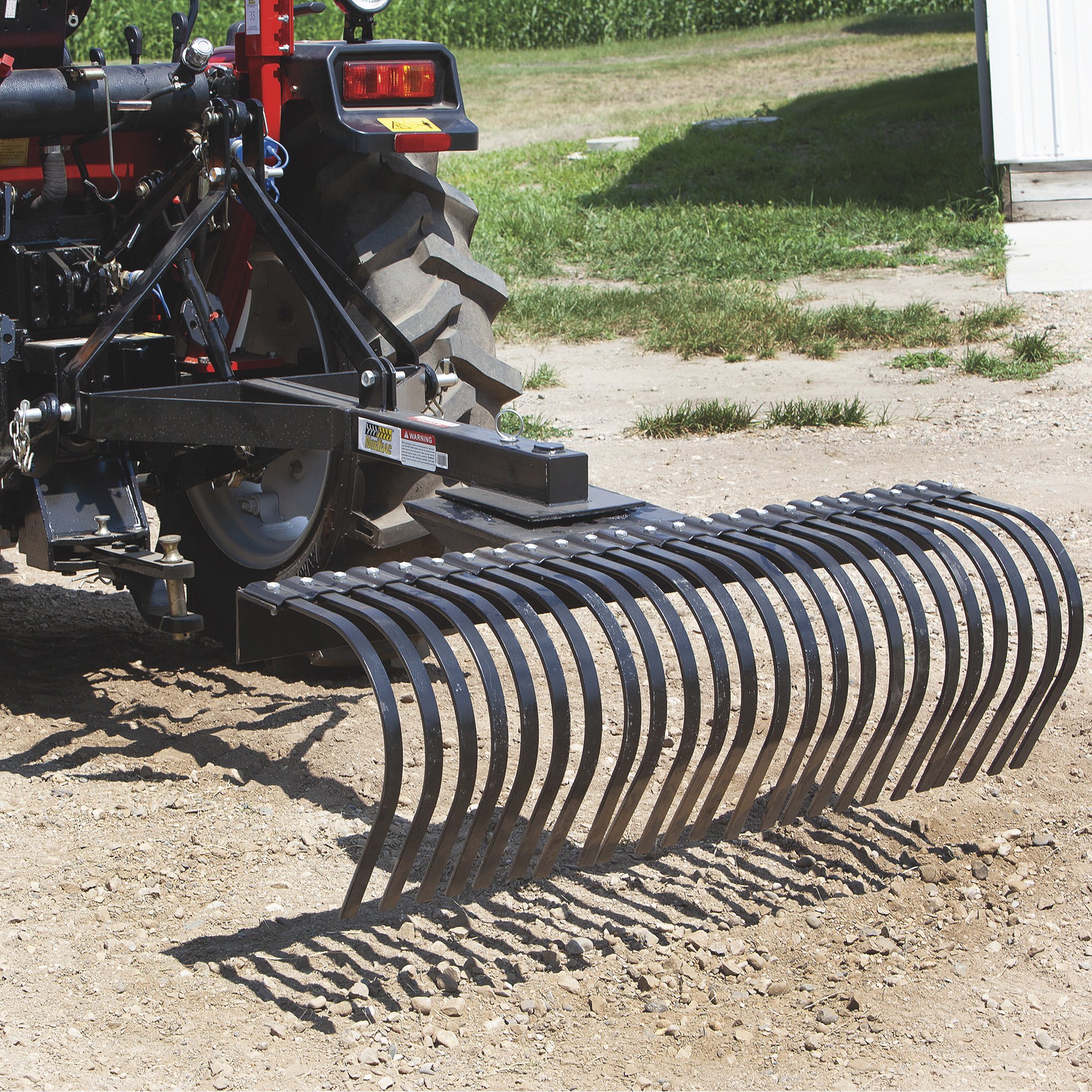 NorTrac 3 Pt. Landscape Rake 48in.W Northern Tool
