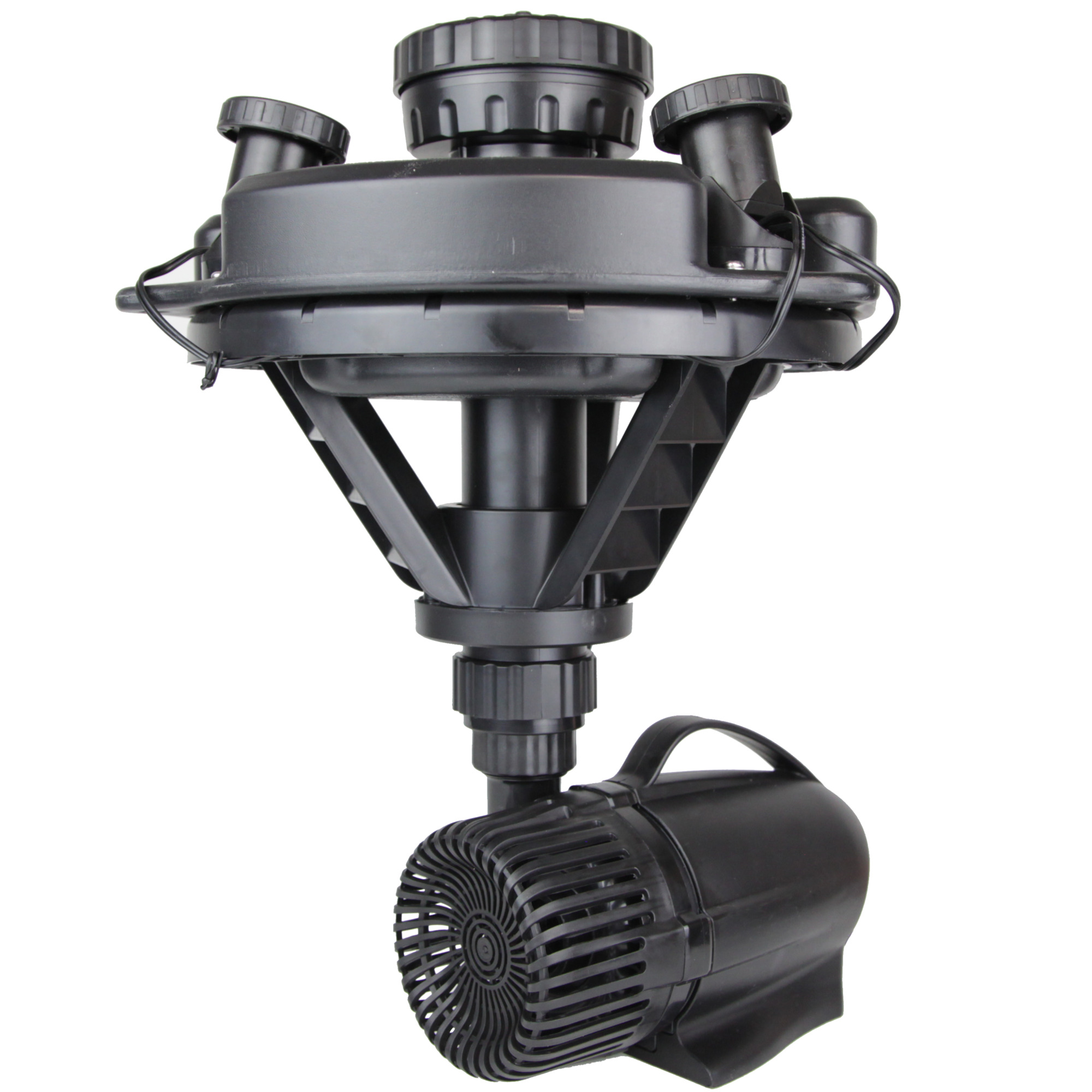 Pond Boss Floating Fountain with LED Lights, 1/4 HP Pump, Model# 52595