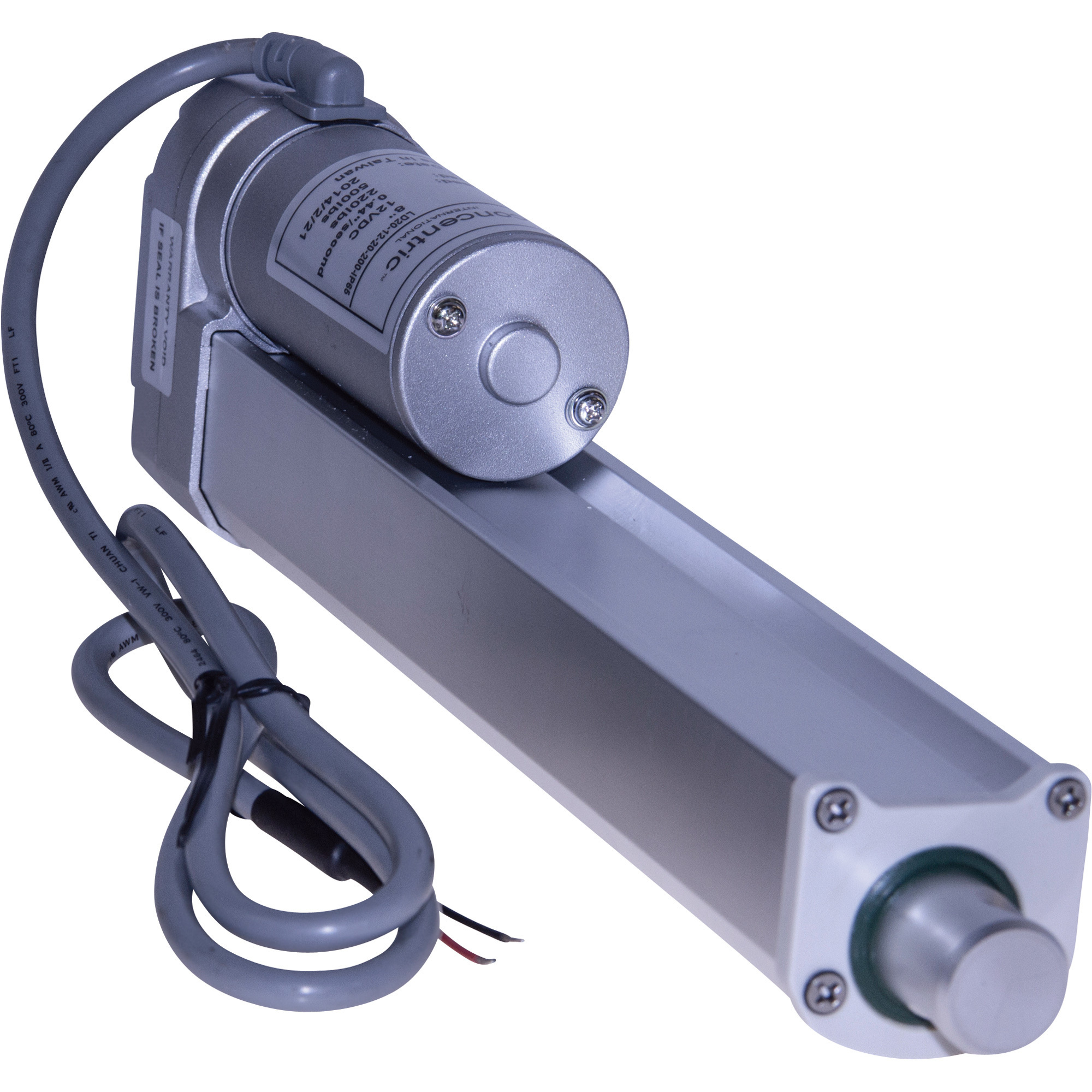 Glideforce 225-Lb. Capacity Linear Actuator by Concentric, 10in. Medium-Duty, 9.84in. Stroke, Model# MD122010
