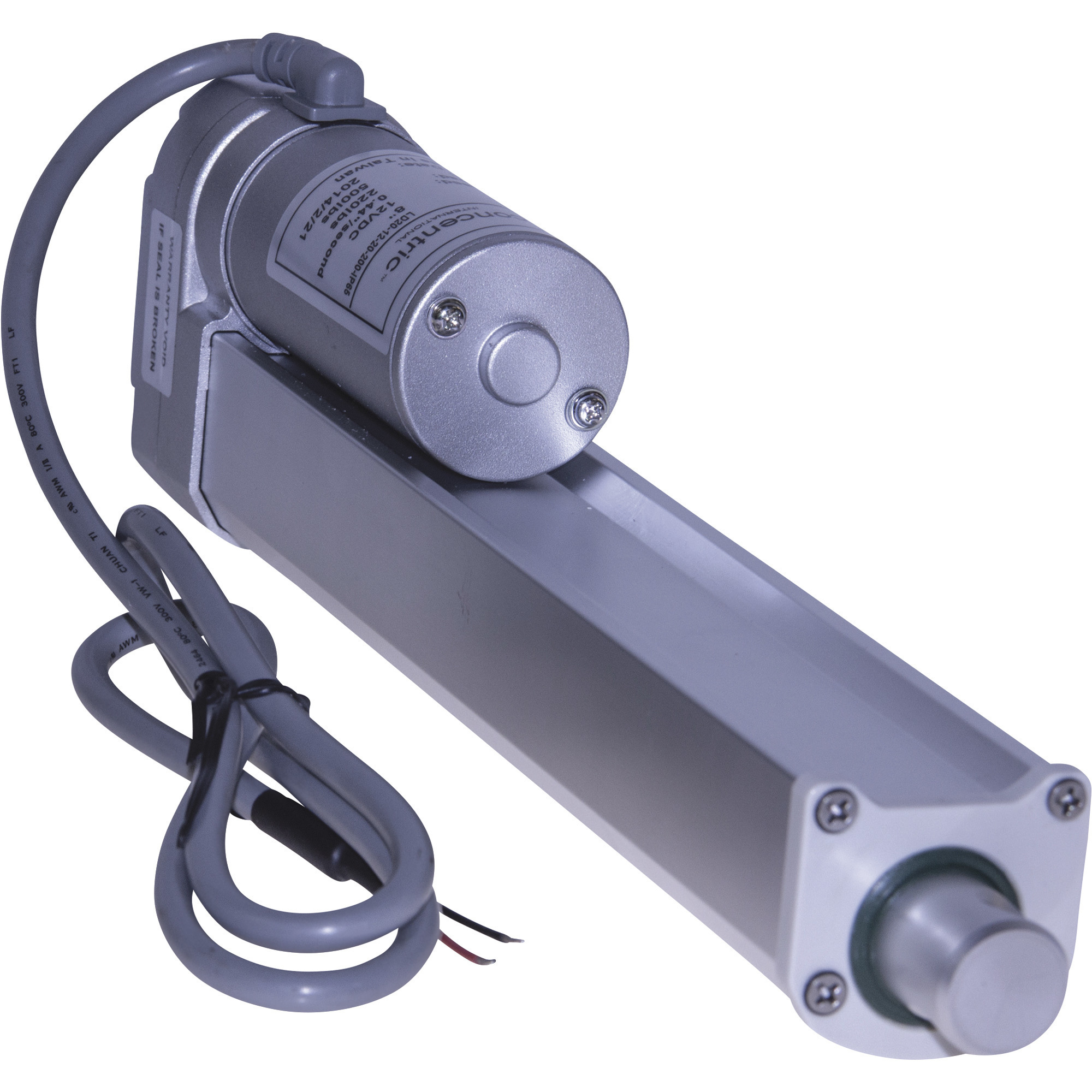 Glideforce 225-Lb. Capacity Linear Actuator by Concentric, 6in. Medium-Duty, 5.91in. Stroke, Model# MD122006