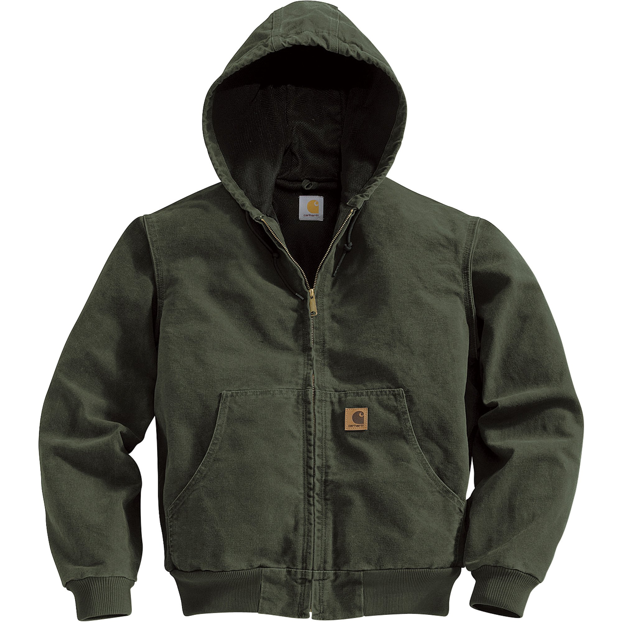 Moss Carhartt Sandstone Coat Carhartt Sandstone Thermal Lined